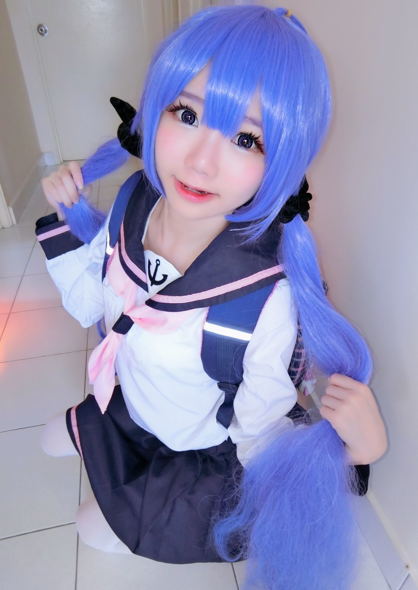 [网红COSER写真] Sally Dorasnow - Unicorn JK Set