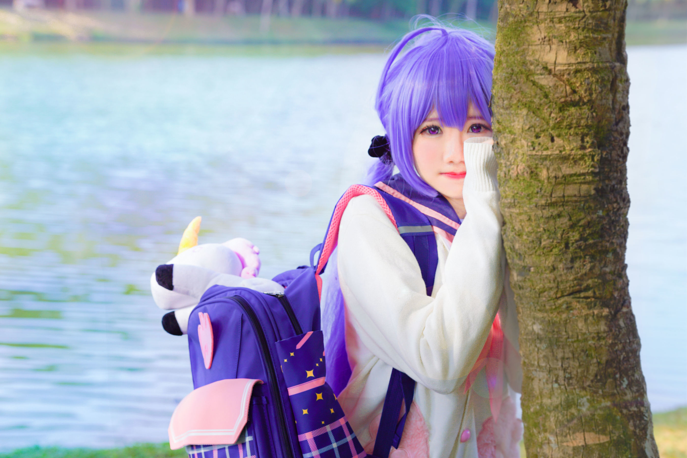 [网红COSER写真] Sally Dorasnow - Unicorn JK Set