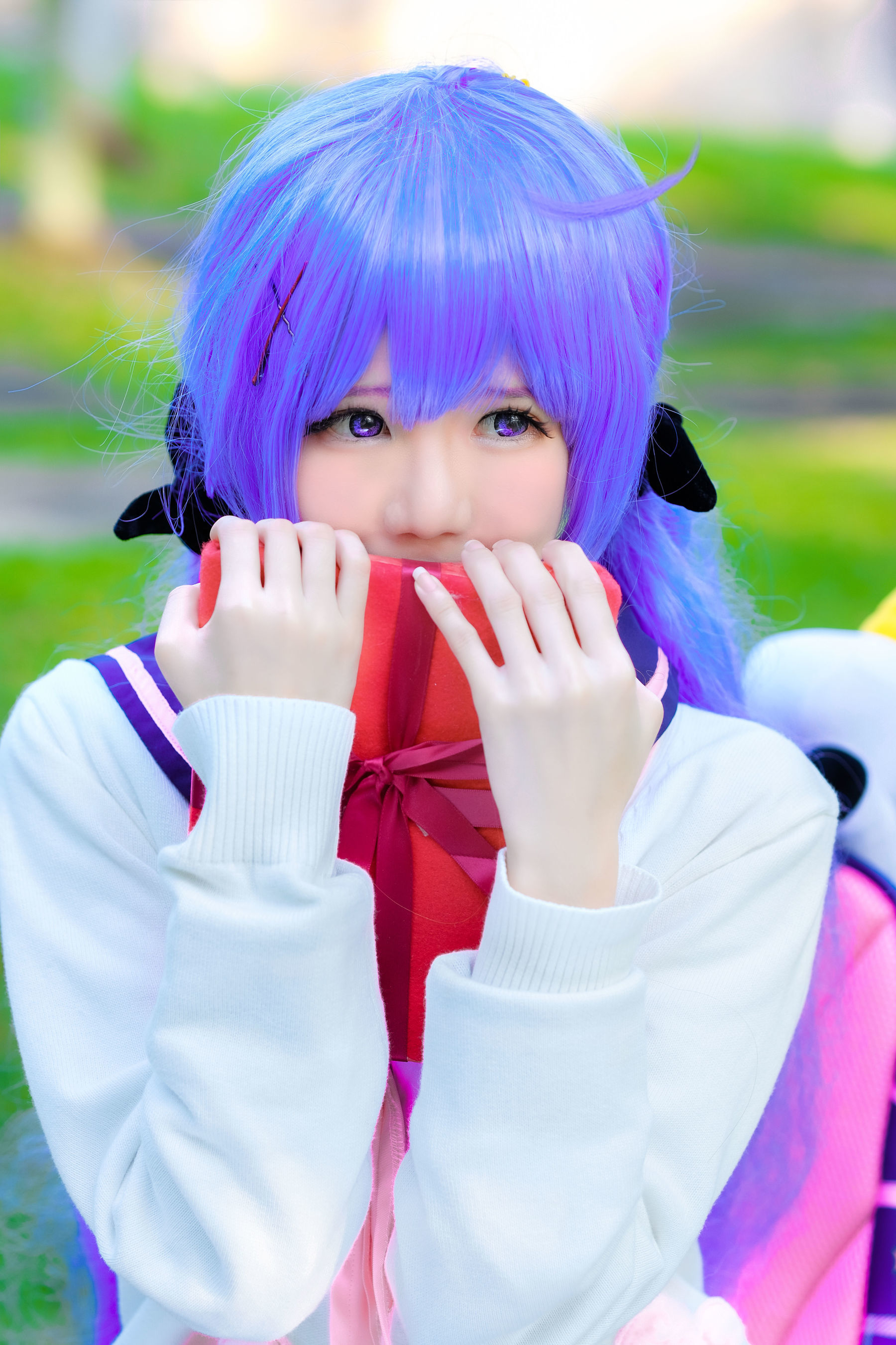 [网红COSER写真] Sally Dorasnow - Unicorn JK Set