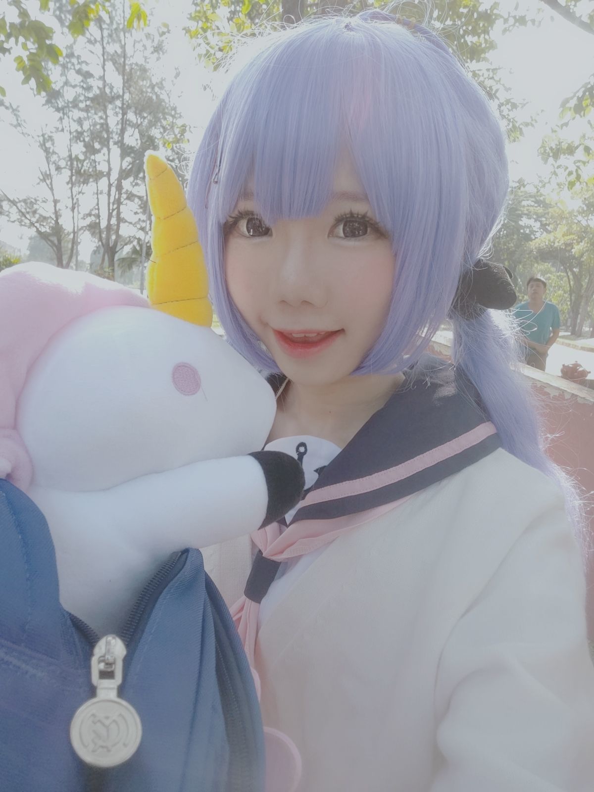 [网红COSER写真] Sally Dorasnow - Unicorn JK Set