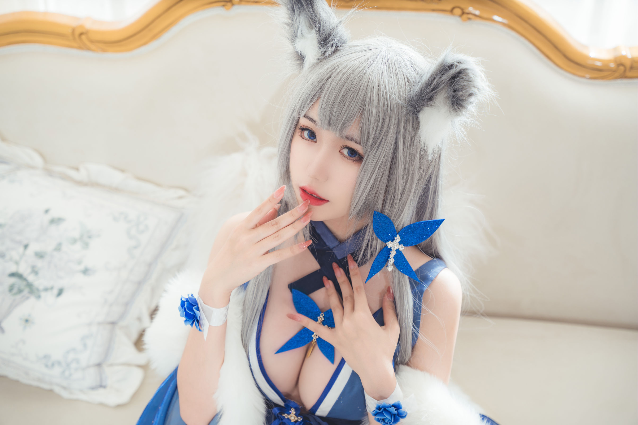 [网红COSER写真] 一北亦北 - 信浓礼服