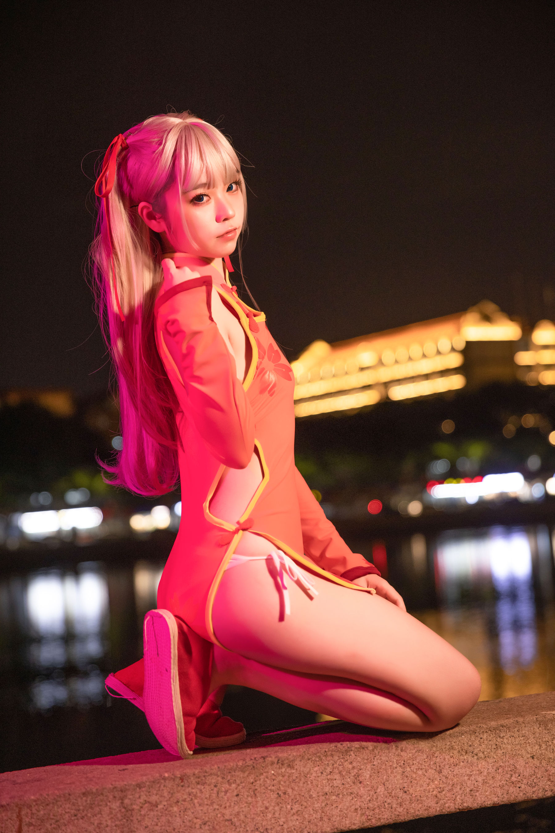 [网红COSER写真] 动漫博主G44不会受伤 - 爱丽丝