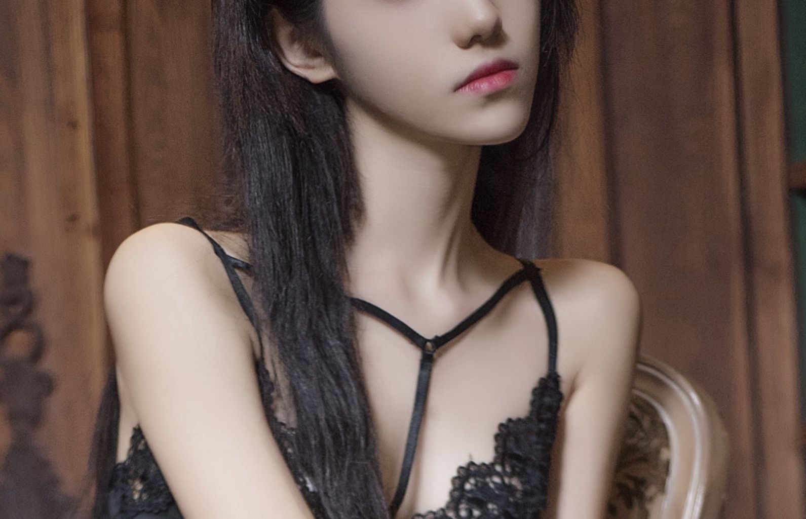[网红COSER写真] 动漫博主南桃Momoko - 黑内衣
