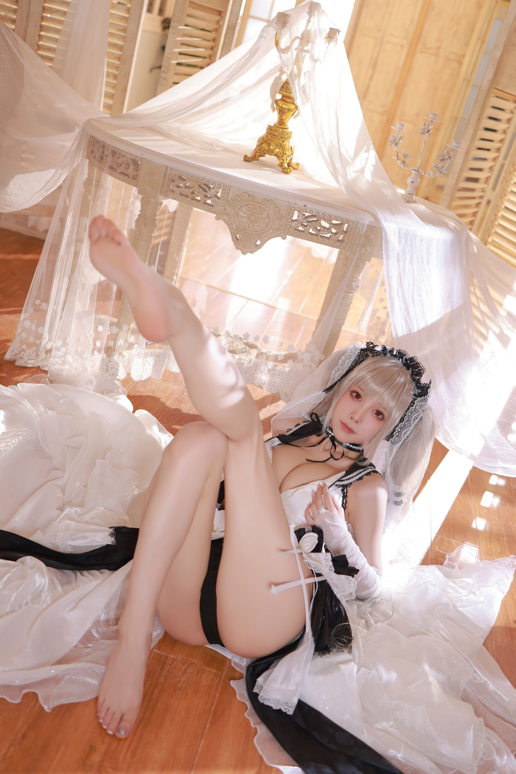 [网红COSER写真] 动漫博主水淼aqua - 碧蓝航线 可畏 婚纱