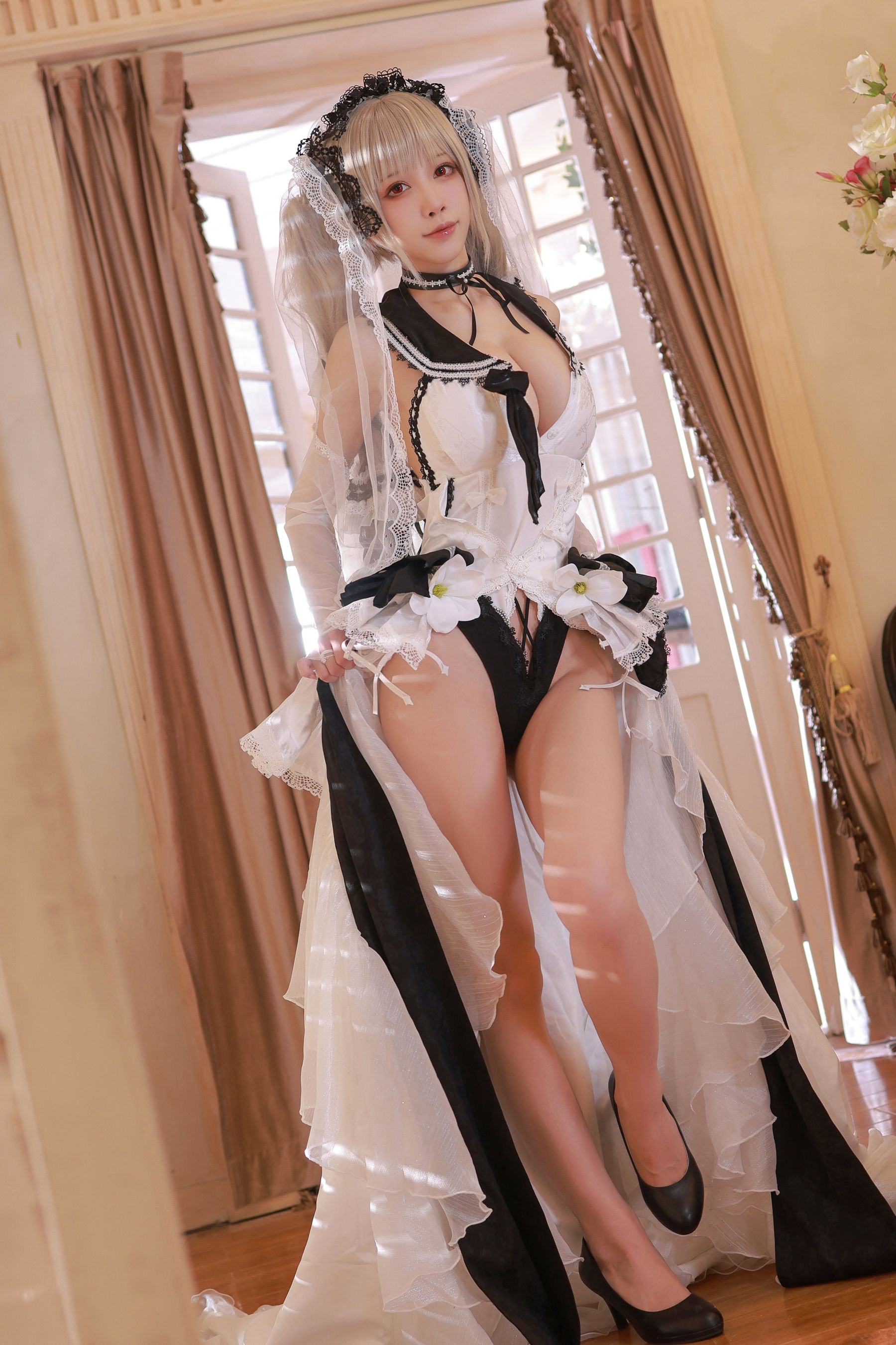 [网红COSER写真] 动漫博主水淼aqua - 碧蓝航线 可畏 婚纱