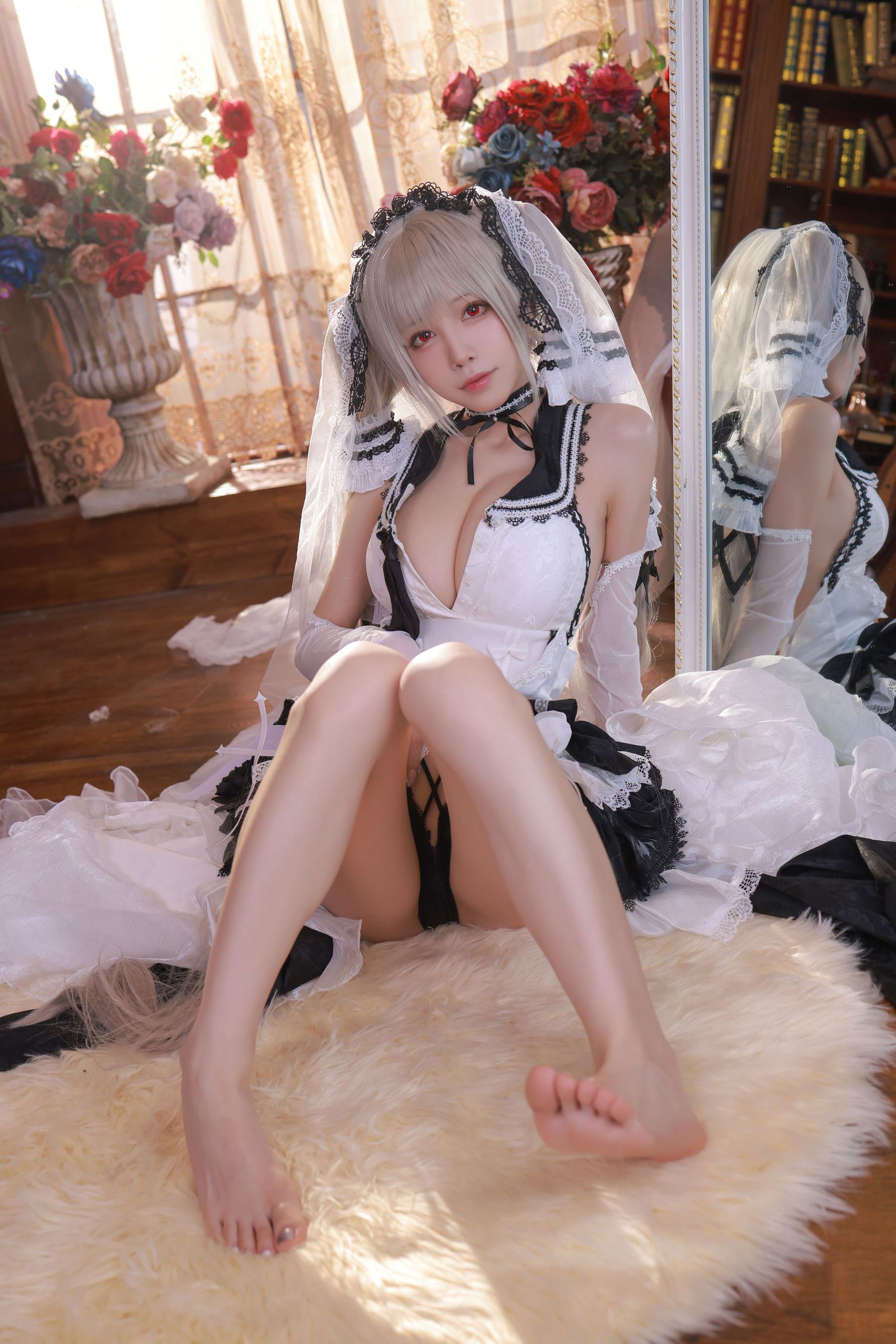 [网红COSER写真] 动漫博主水淼aqua - 碧蓝航线 可畏 婚纱