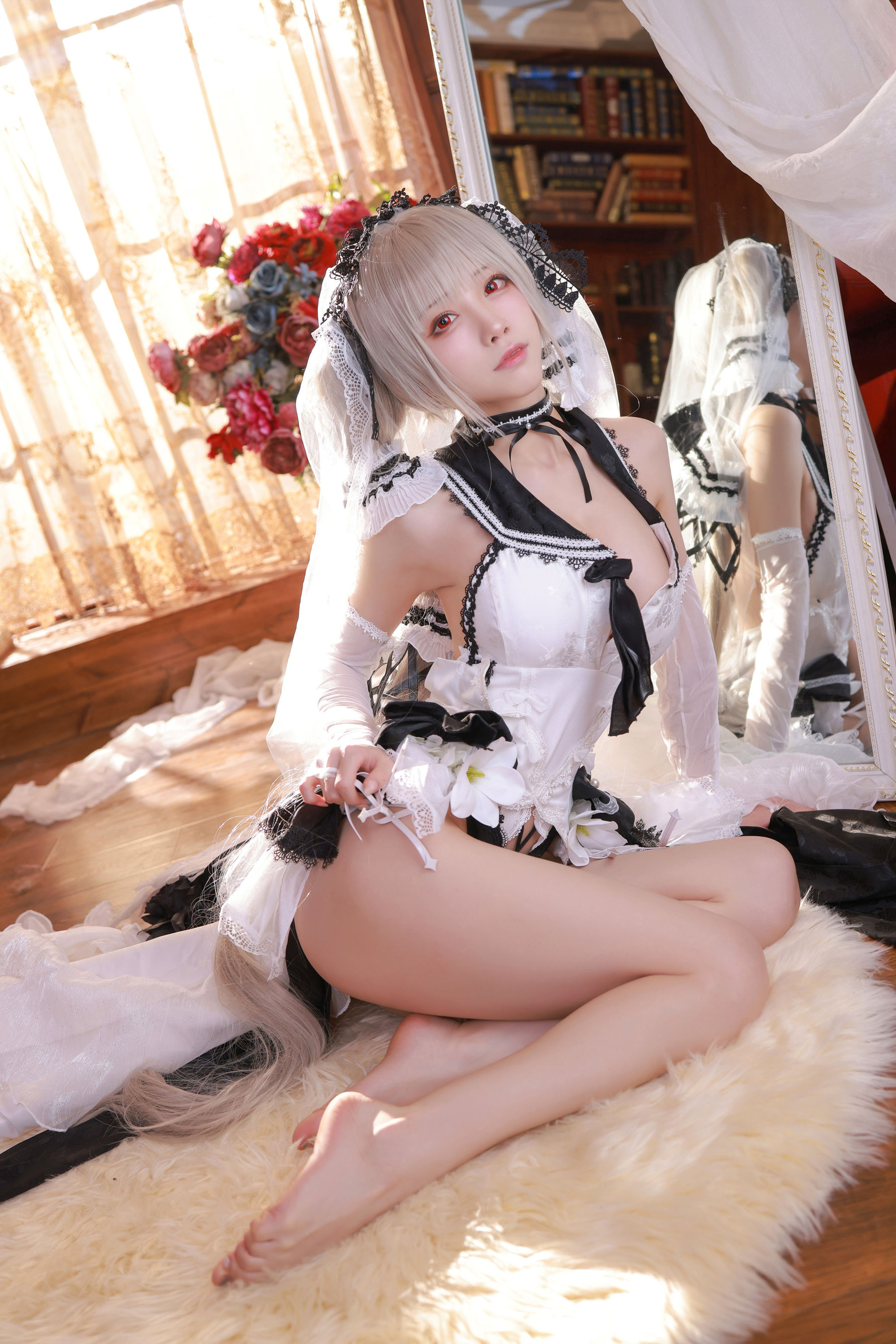[网红COSER写真] 动漫博主水淼aqua - 碧蓝航线 可畏 婚纱