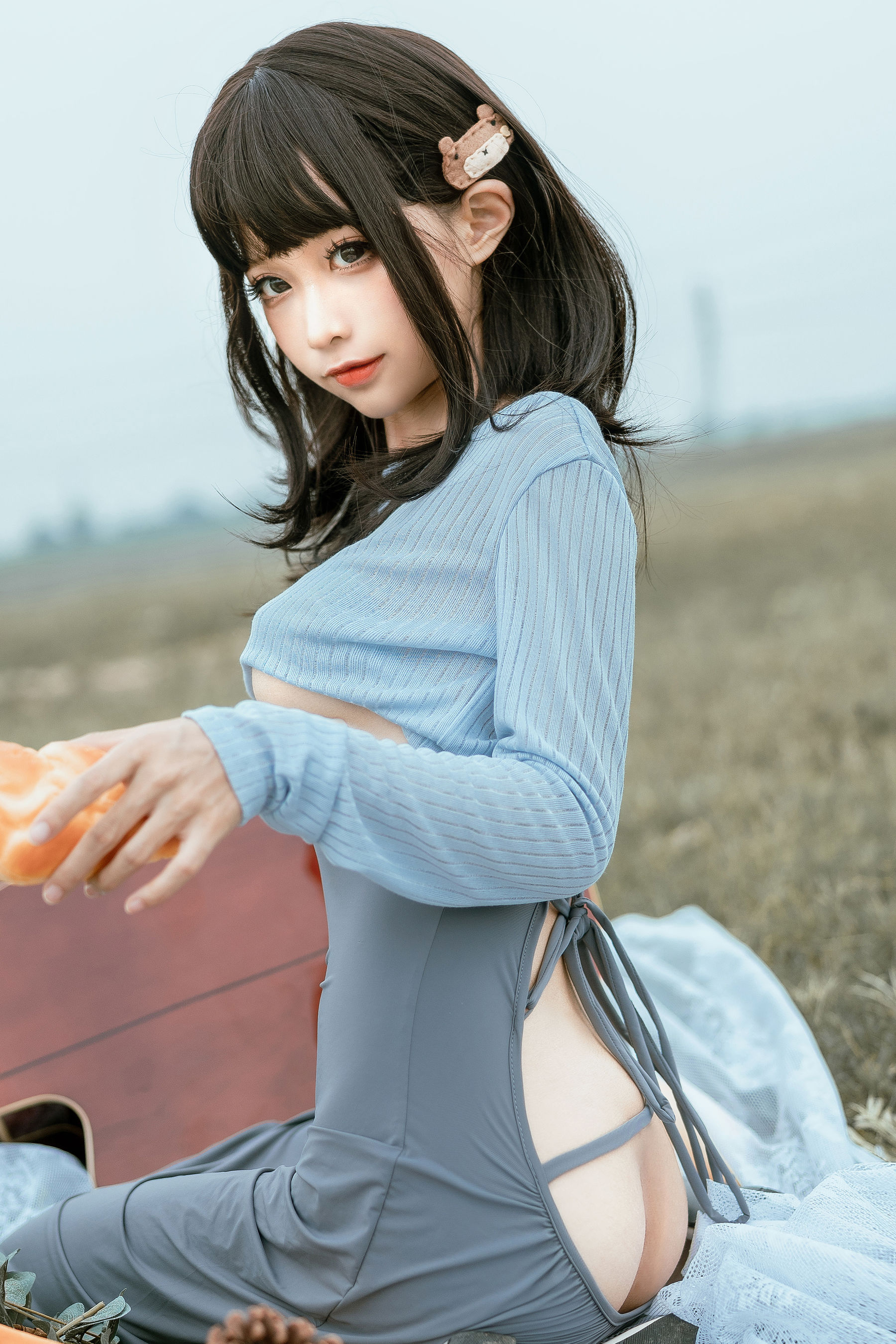 [网红COSER写真] 动漫博主蠢沫沫 - 吉他妹妹