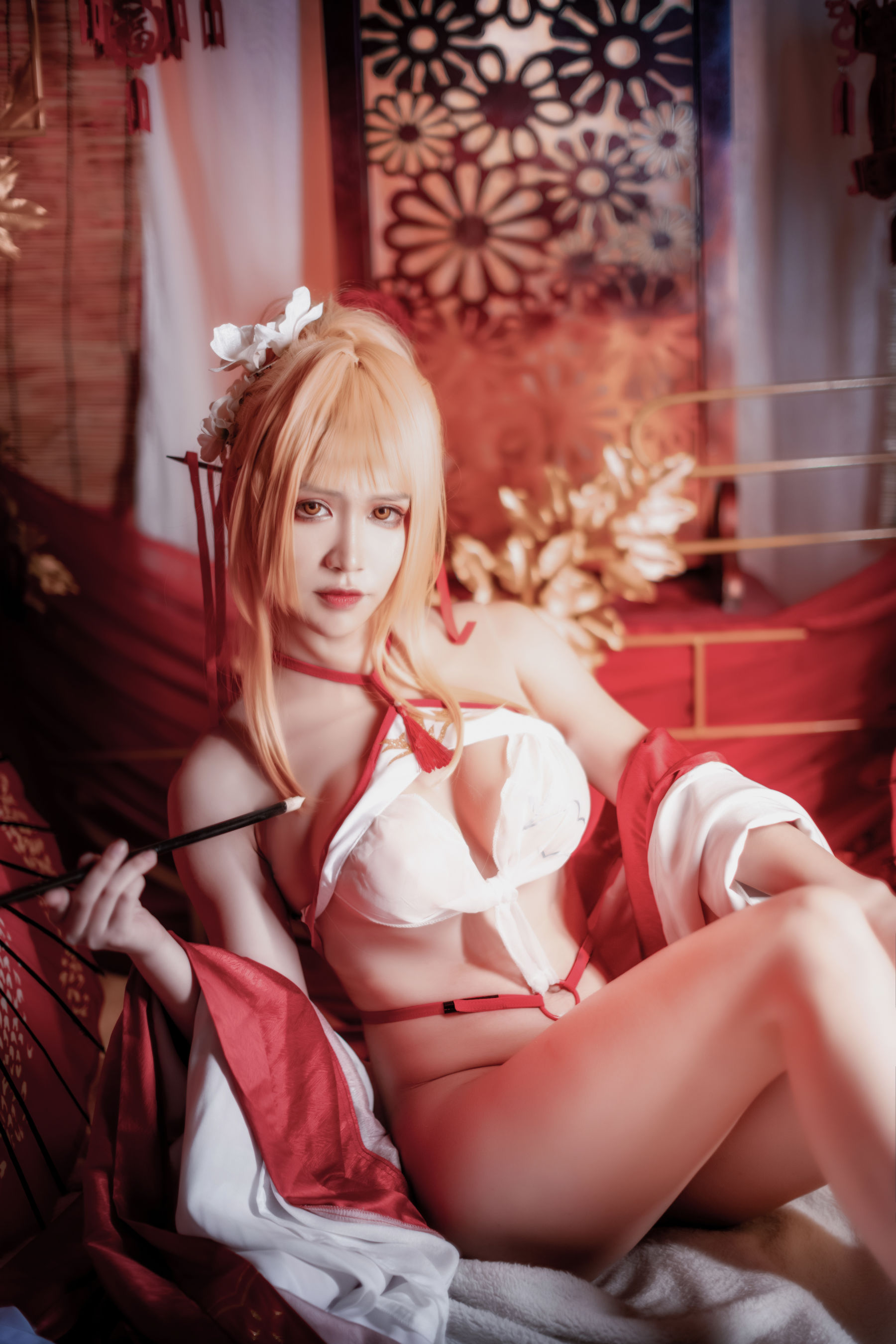 [网红COSER写真] 动漫博主阮邑_Fairy - 光荣 凉夜香雪