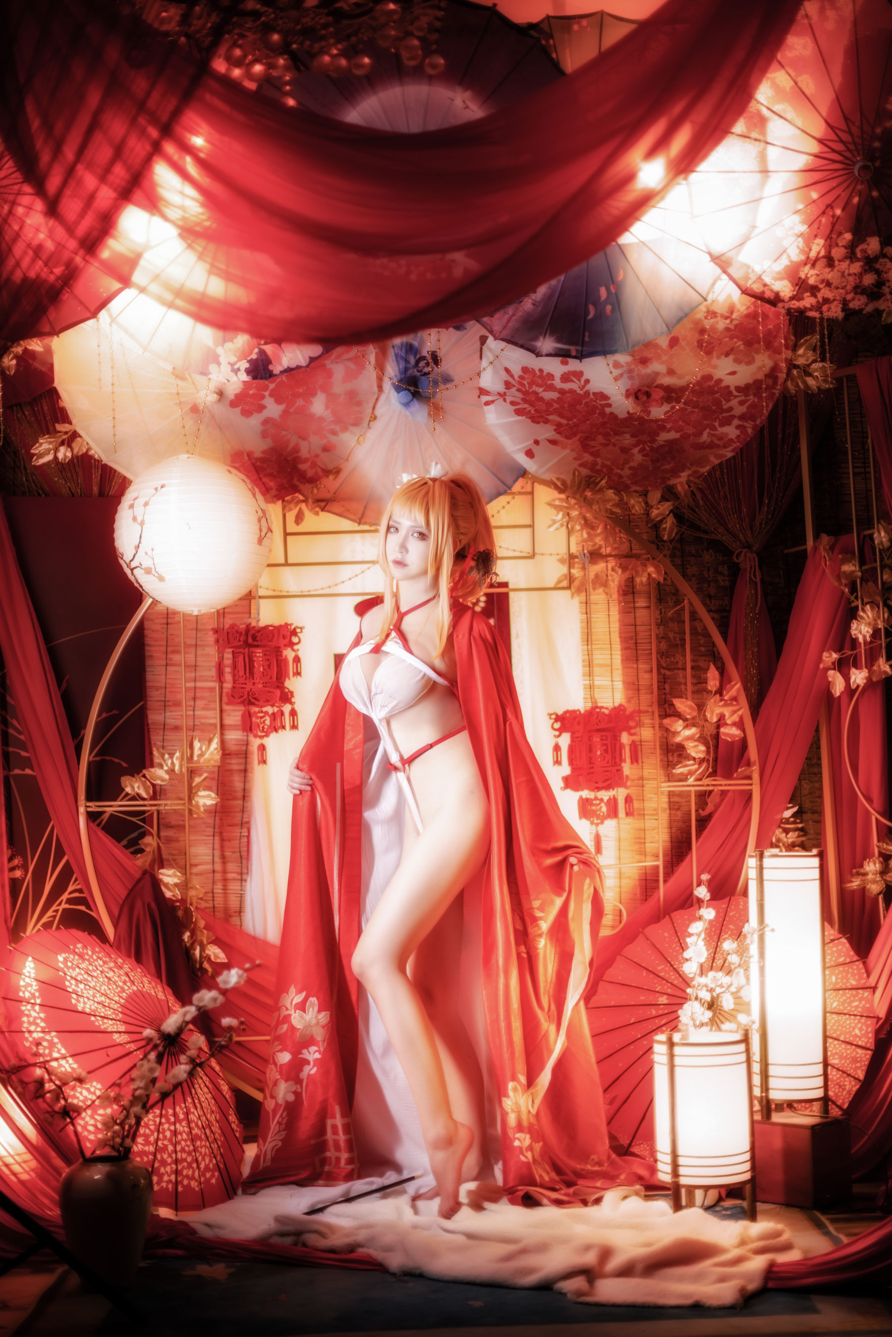 [网红COSER写真] 动漫博主阮邑_Fairy - 光荣 凉夜香雪