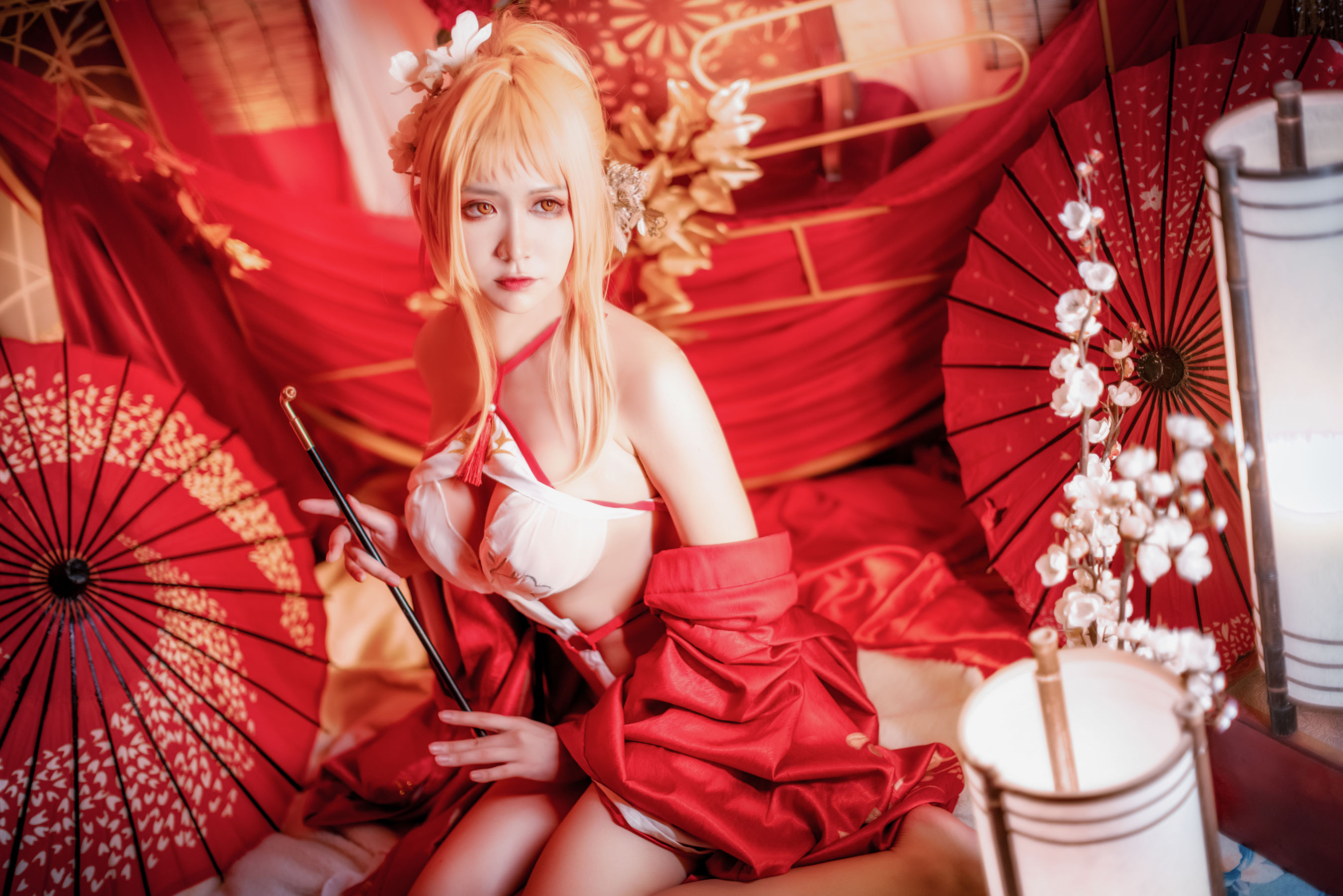 [网红COSER写真] 动漫博主阮邑_Fairy - 光荣 凉夜香雪