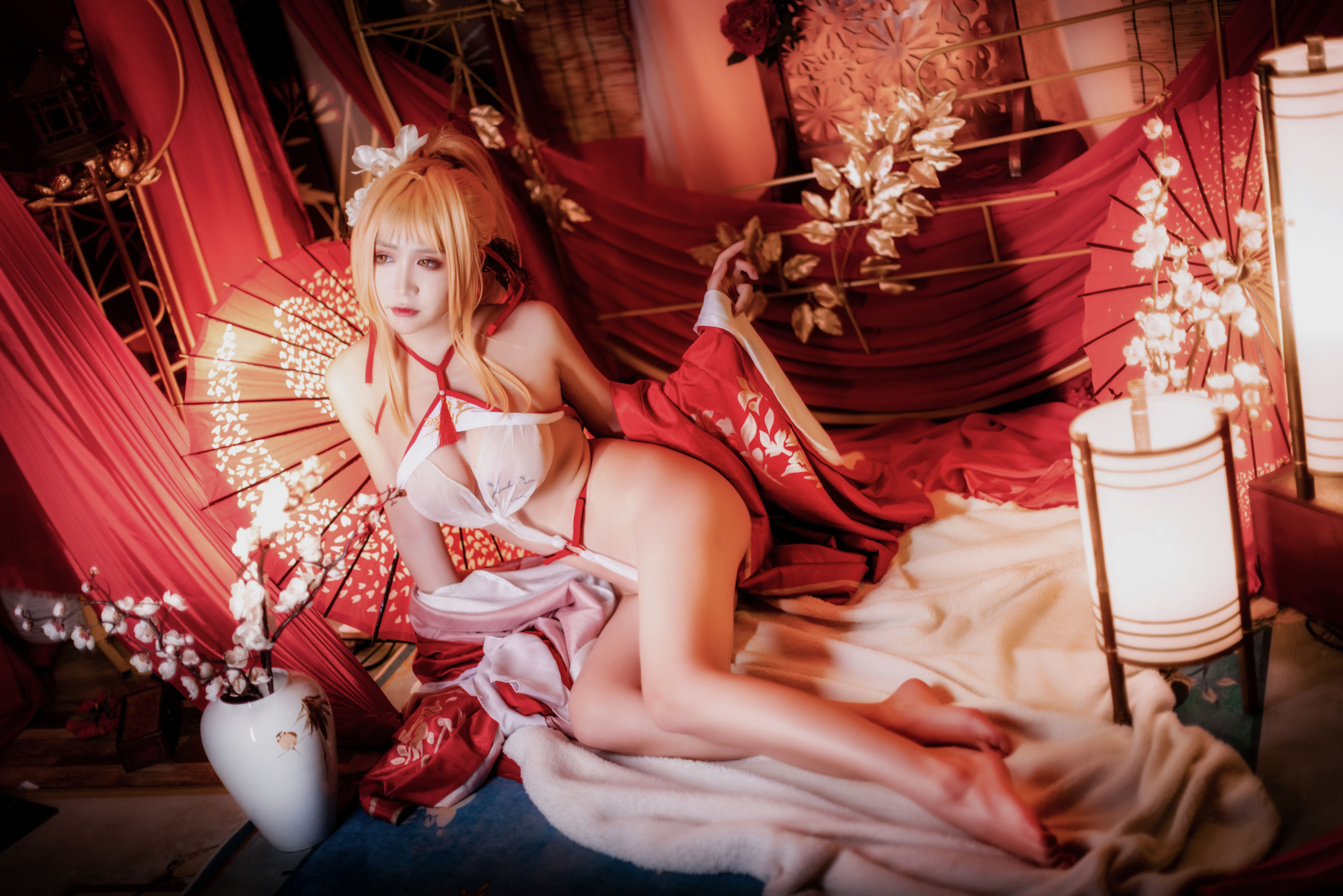 [网红COSER写真] 动漫博主阮邑_Fairy - 光荣 凉夜香雪