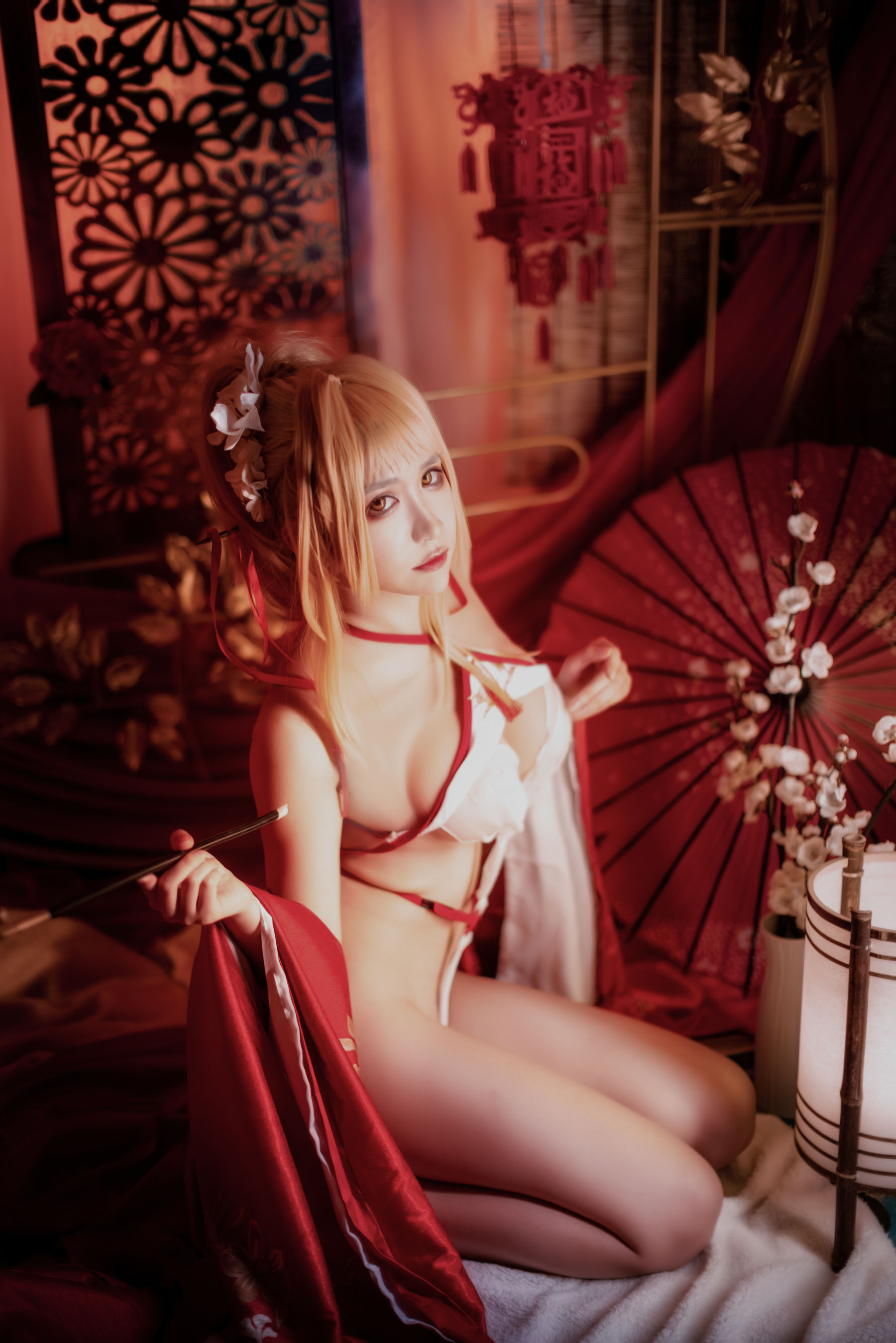 [网红COSER写真] 动漫博主阮邑_Fairy - 光荣 凉夜香雪