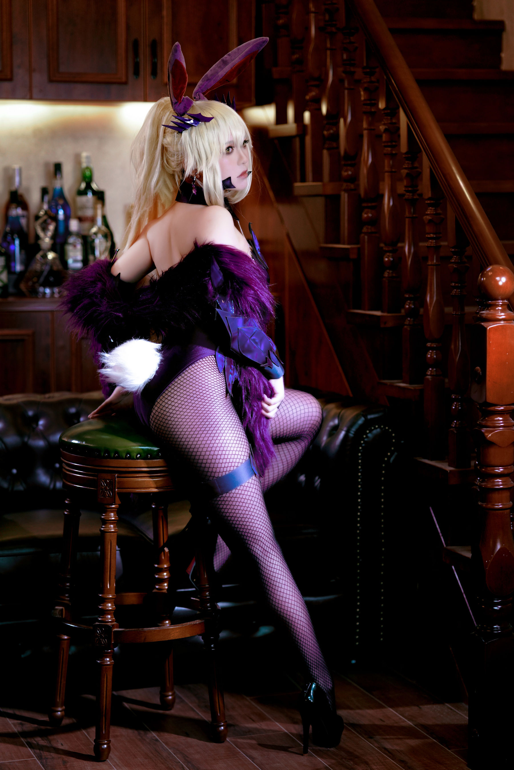 [网红COSER写真] 半半子 - LancerAlter Bunny