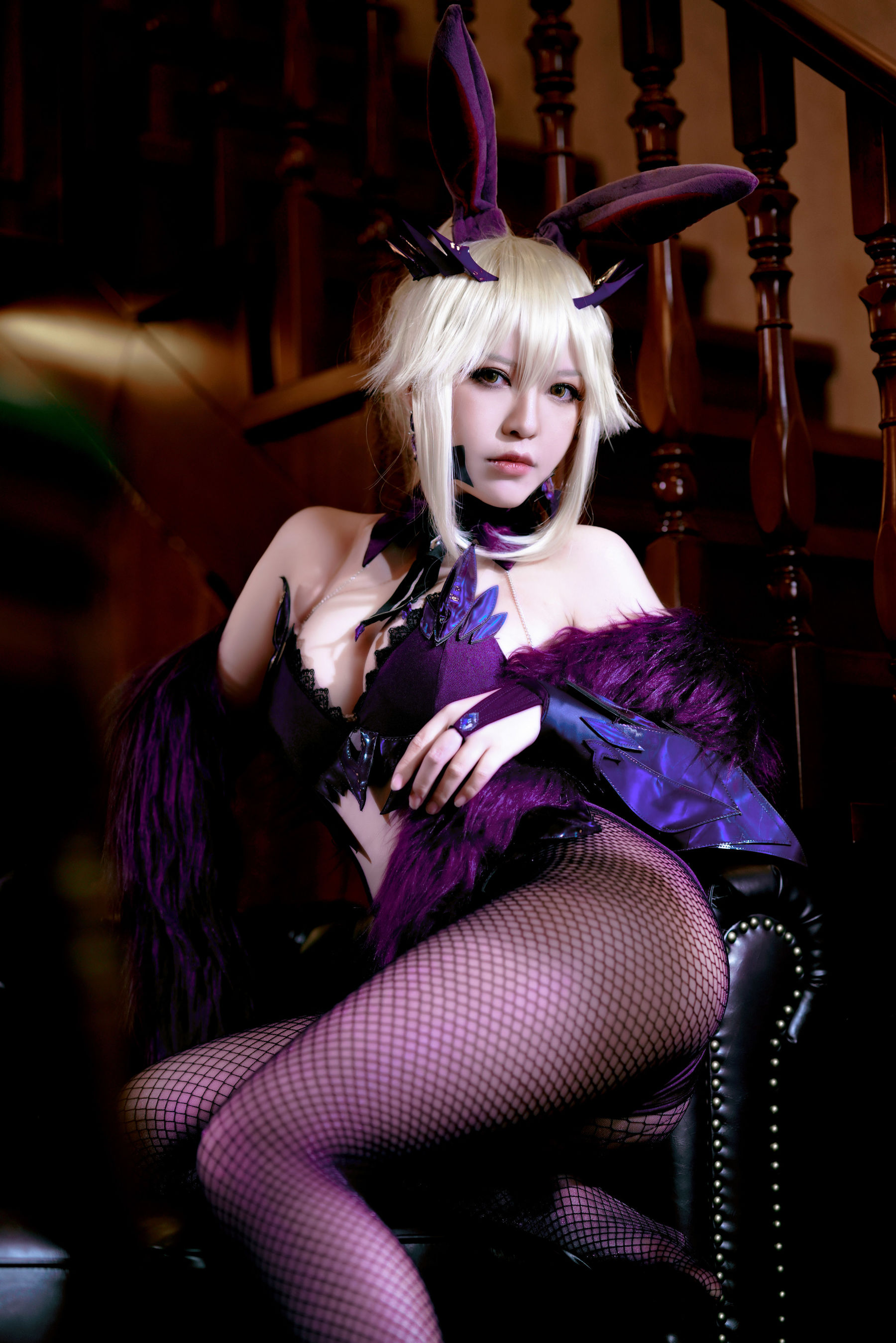[网红COSER写真] 半半子 - LancerAlter Bunny