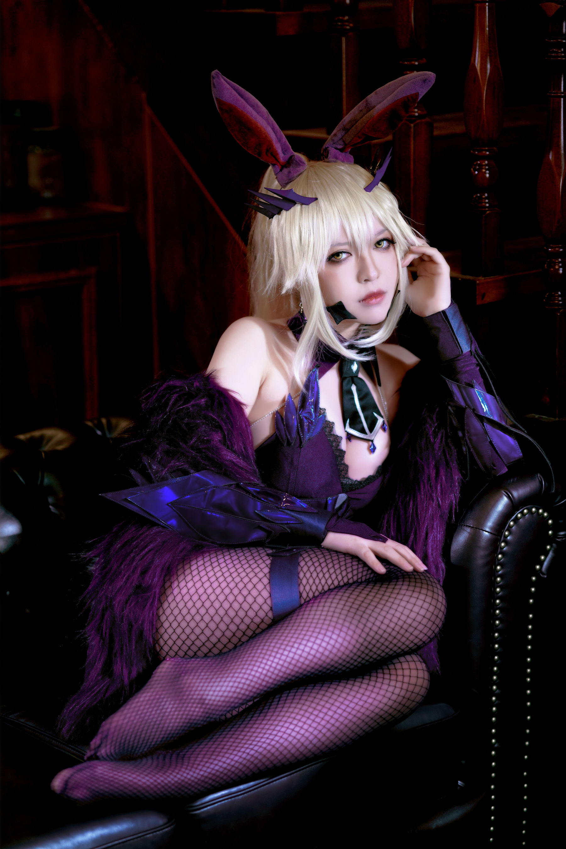 [网红COSER写真] 半半子 - LancerAlter Bunny