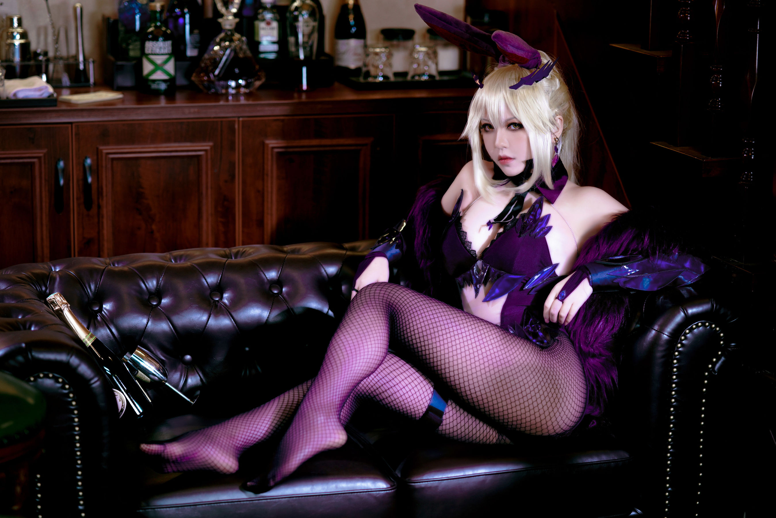 [网红COSER写真] 半半子 - LancerAlter Bunny