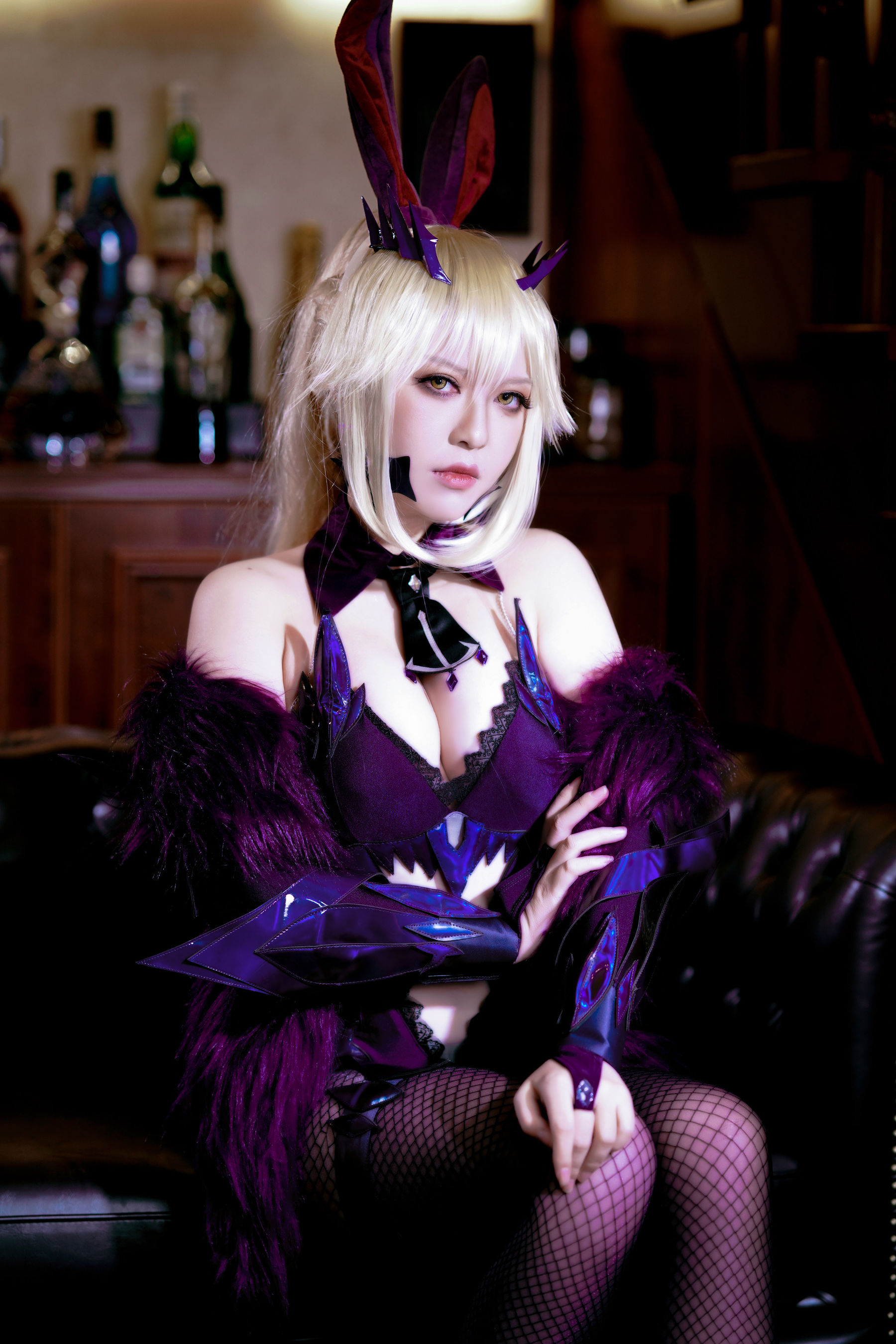 [网红COSER写真] 半半子 - LancerAlter Bunny
