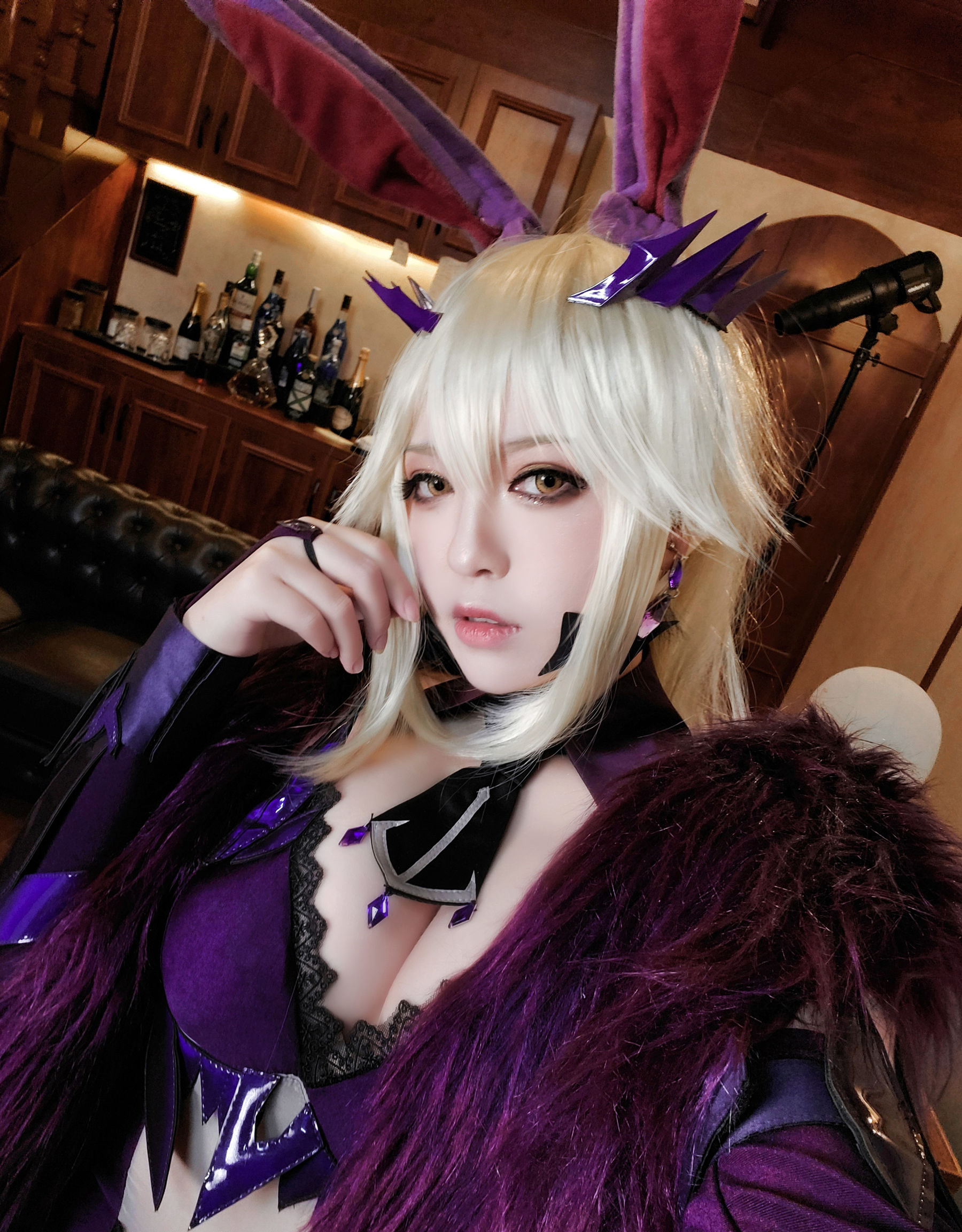 [网红COSER写真] 半半子 - LancerAlter Bunny