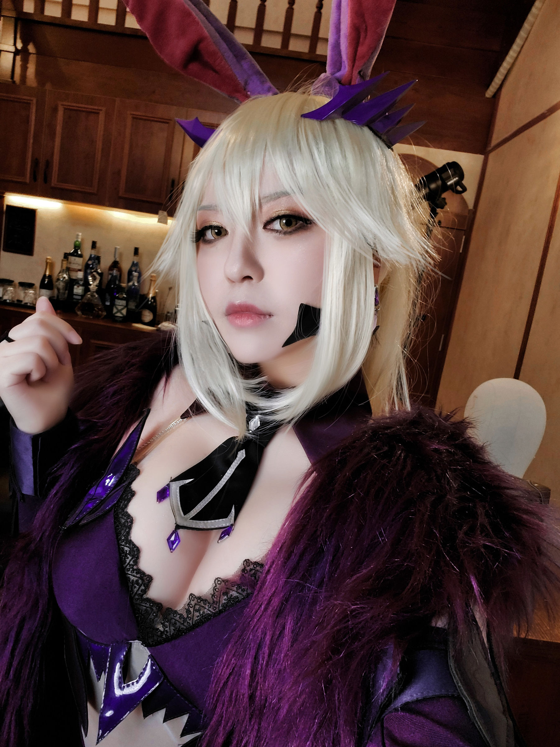 [网红COSER写真] 半半子 - LancerAlter Bunny