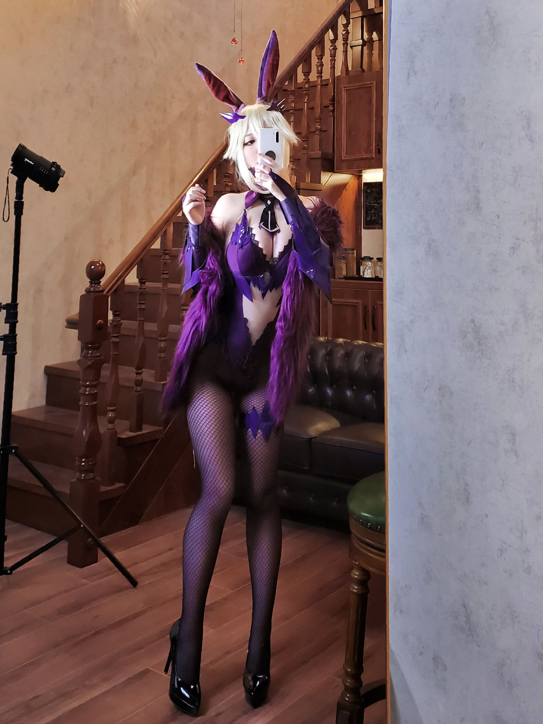 [网红COSER写真] 半半子 - LancerAlter Bunny