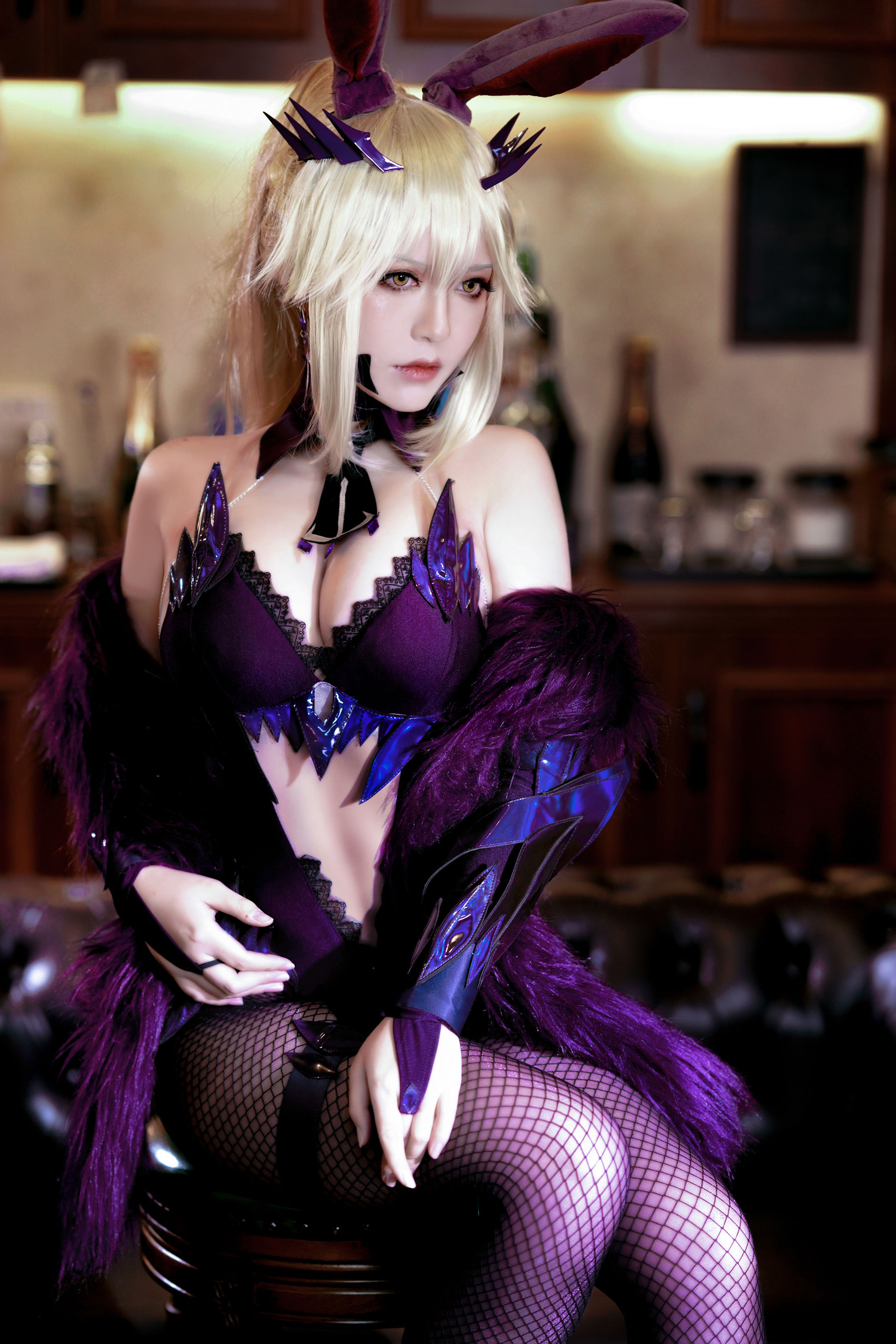 [网红COSER写真] 半半子 - LancerAlter Bunny