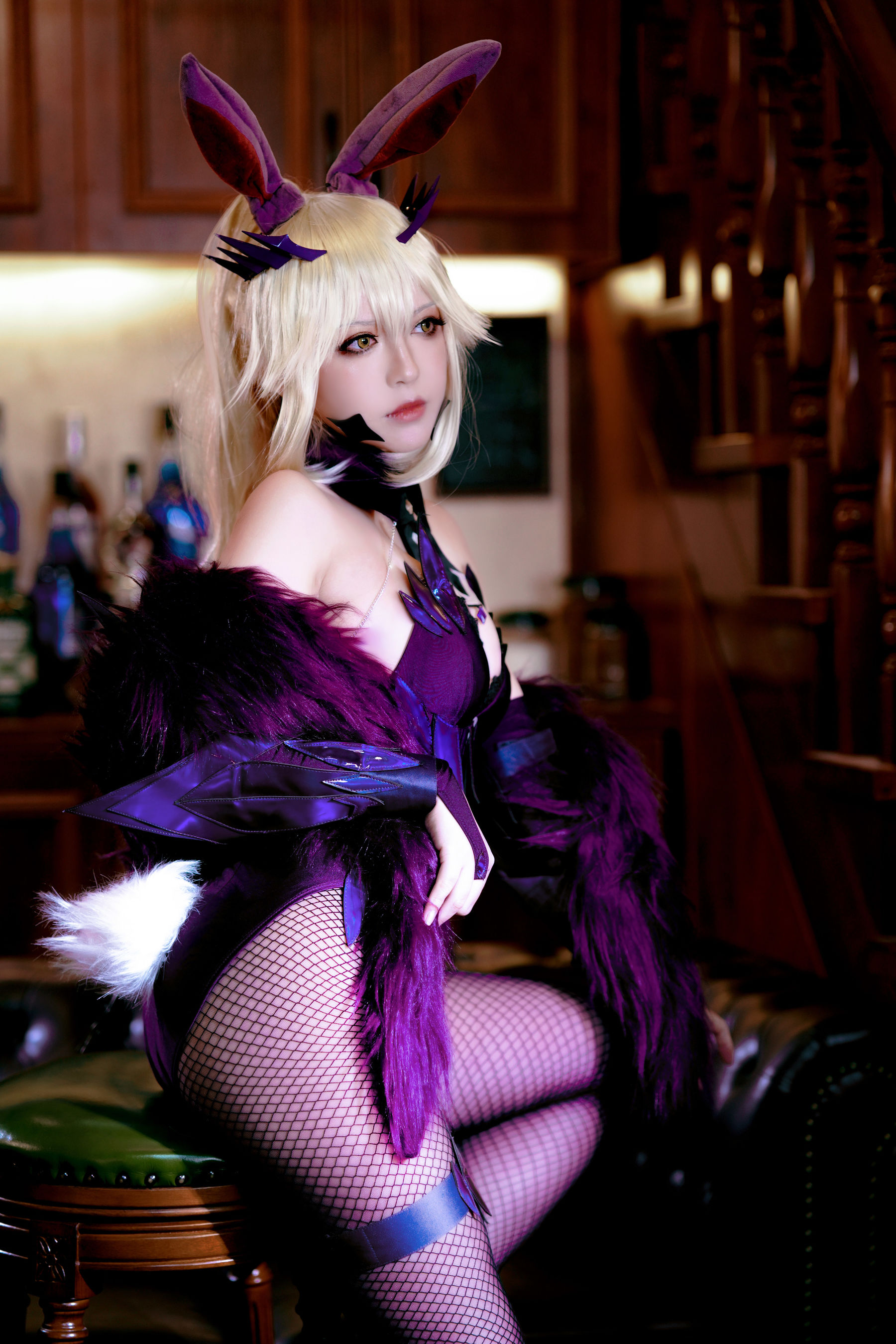 [网红COSER写真] 半半子 - LancerAlter Bunny