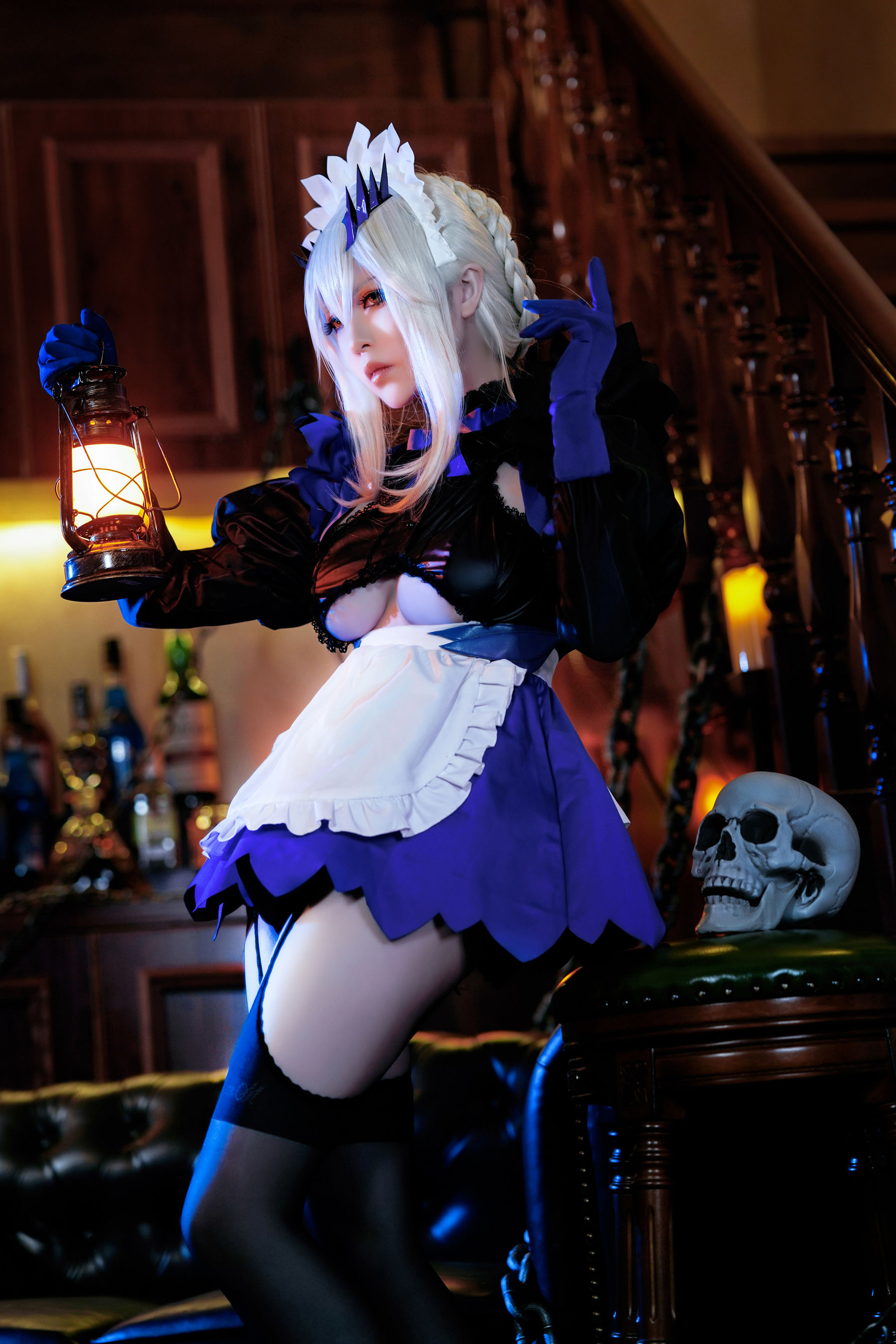 [网红COSER写真] 半半子 - LancerAlter Maid