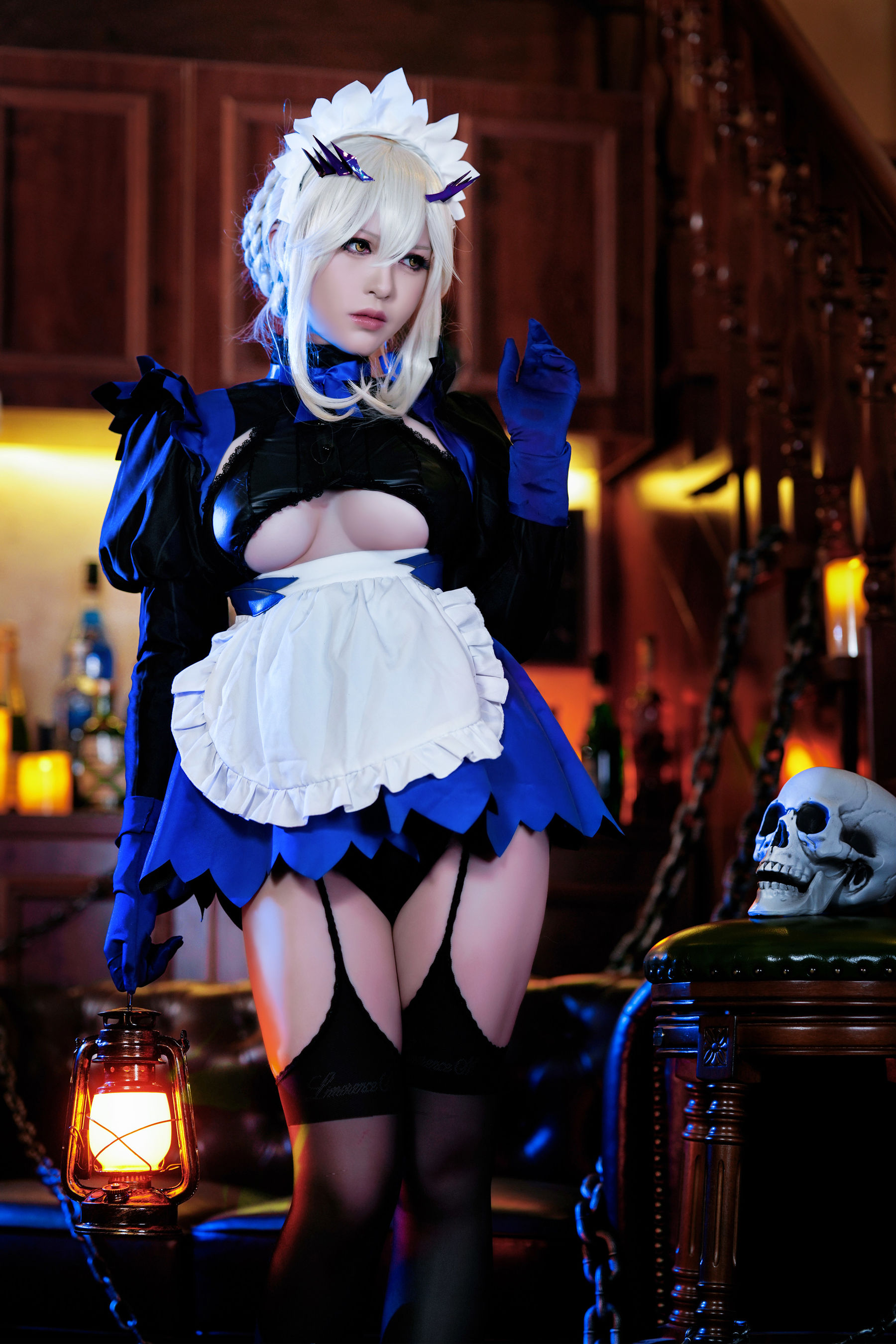 [网红COSER写真] 半半子 - LancerAlter Maid