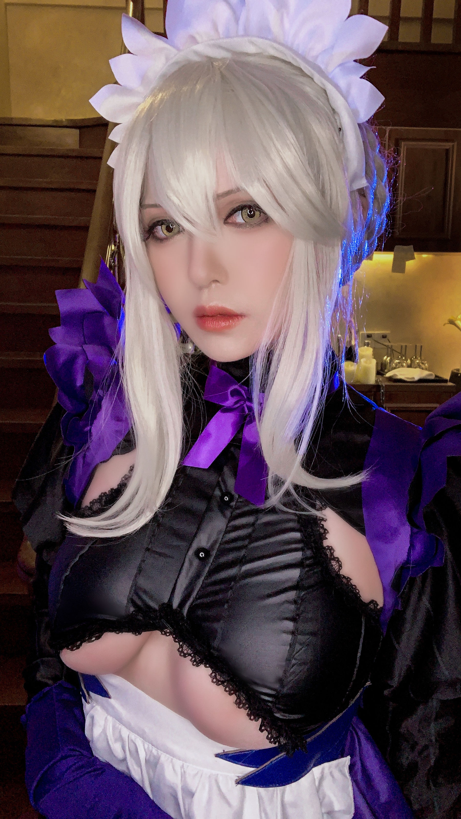 [网红COSER写真] 半半子 - LancerAlter Maid