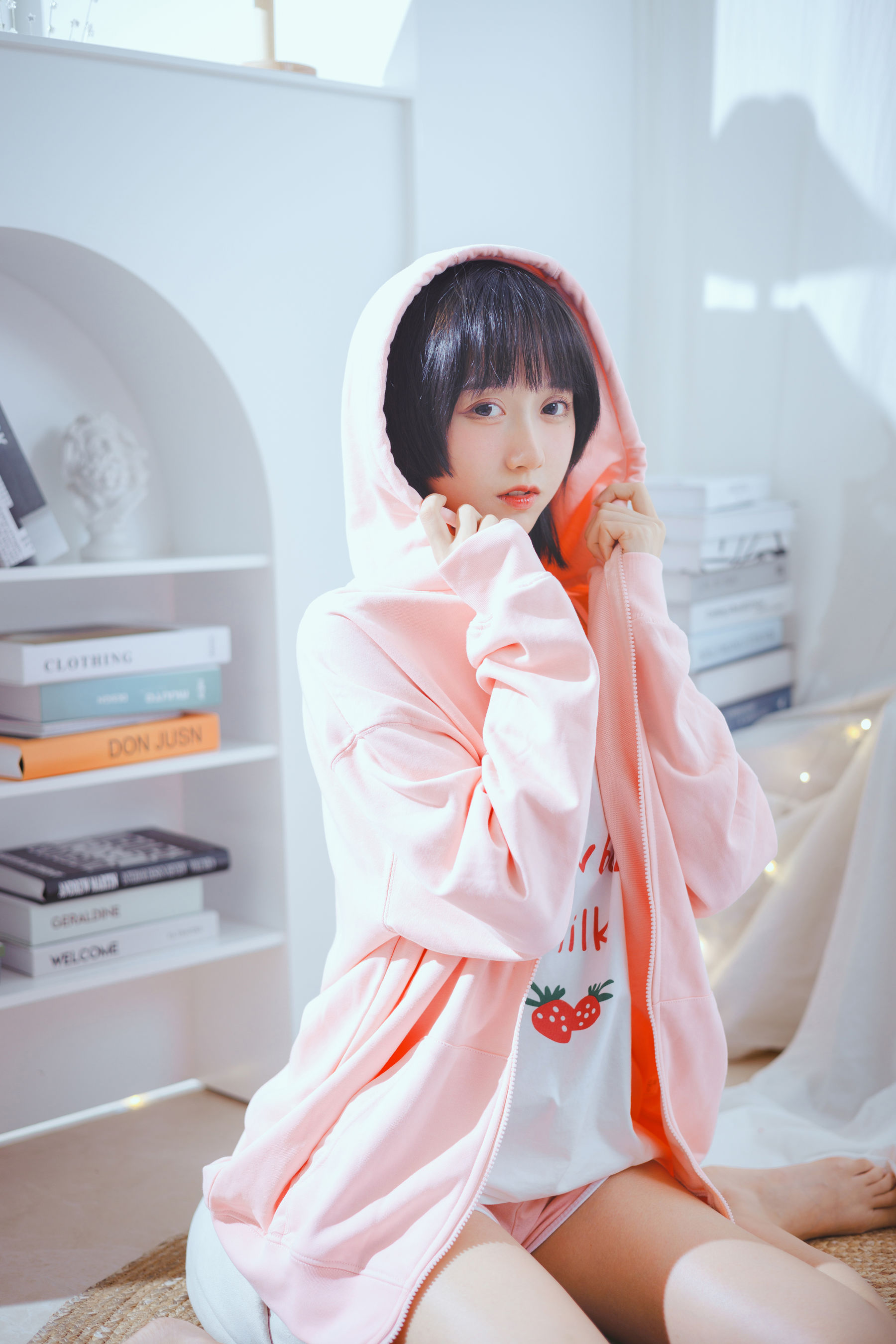 [网红COSER写真] 萌系小姐姐木绵绵OwO - 贝斯与妹妹