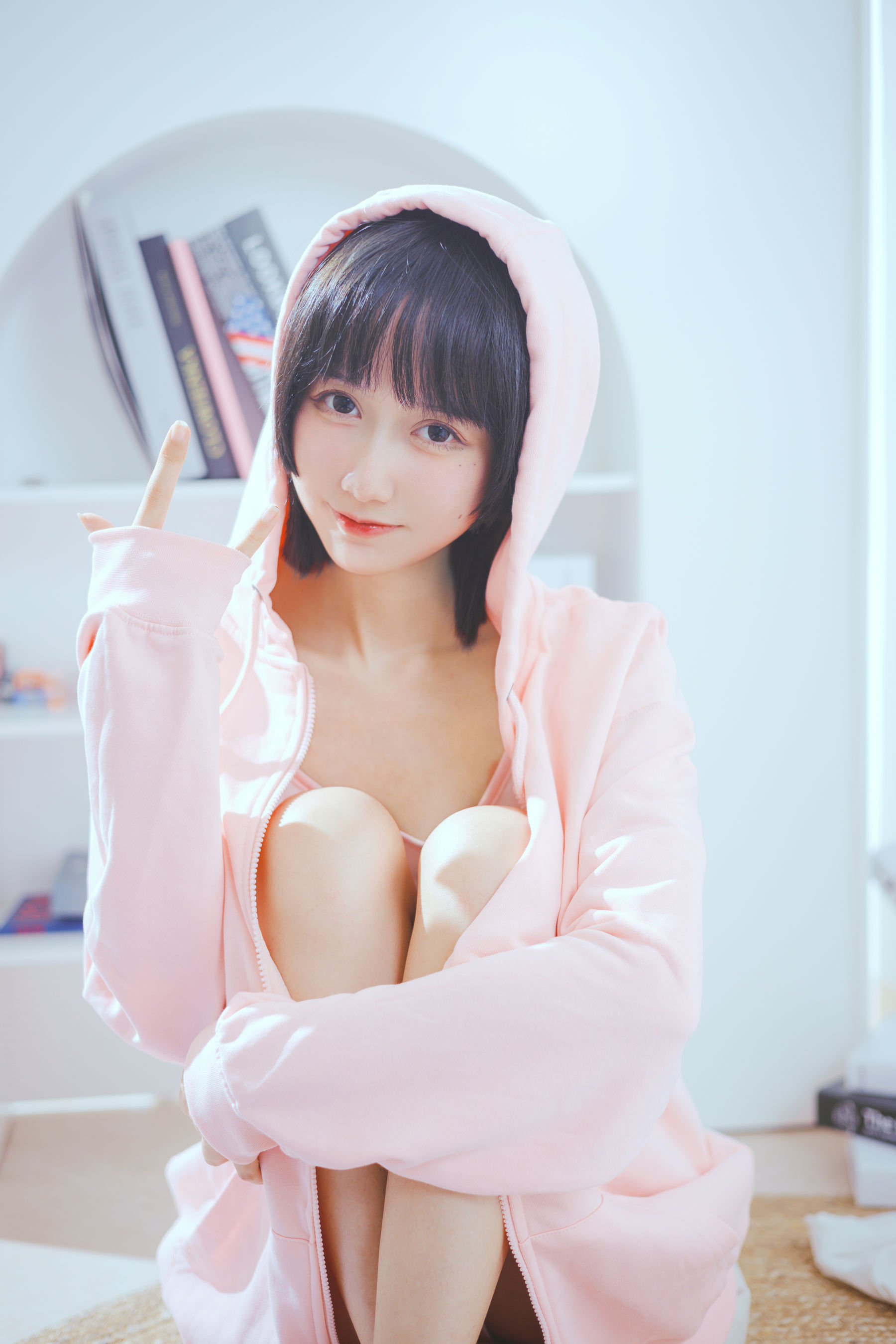 [网红COSER写真] 萌系小姐姐木绵绵OwO - 贝斯与妹妹