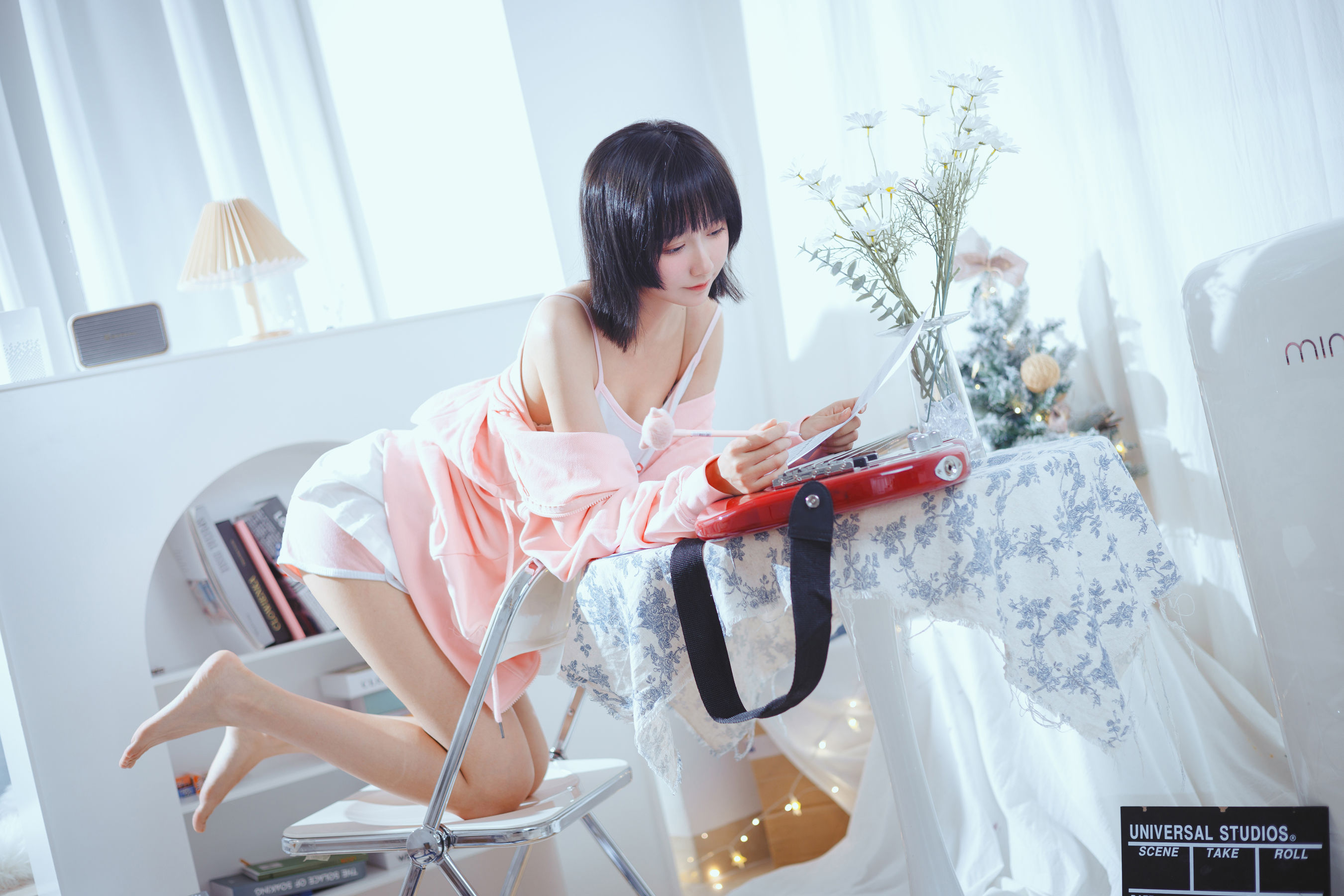 [网红COSER写真] 萌系小姐姐木绵绵OwO - 贝斯与妹妹