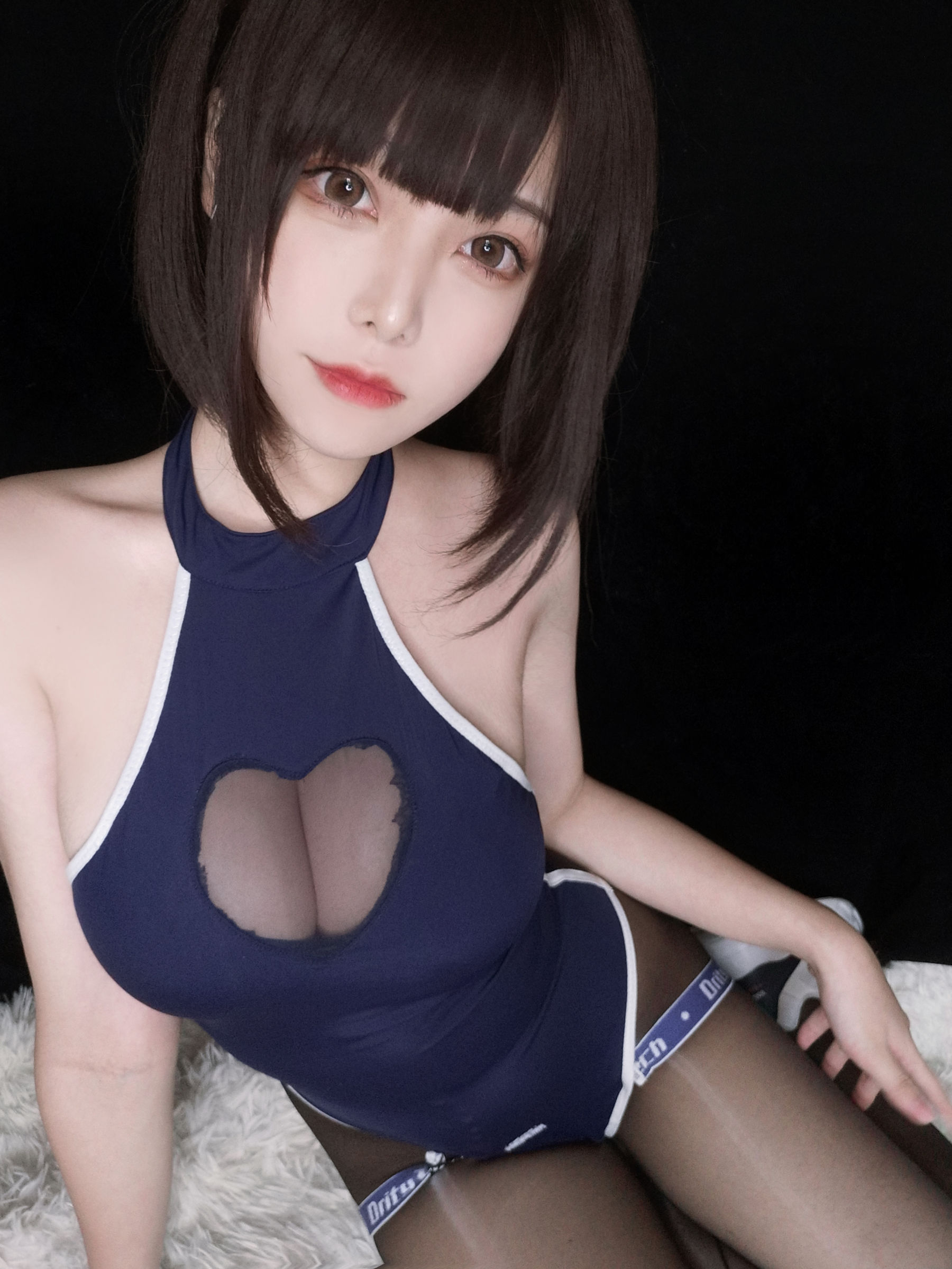 [网红COSER写真] 萌系小姐姐蜜汁猫裘 - 水着