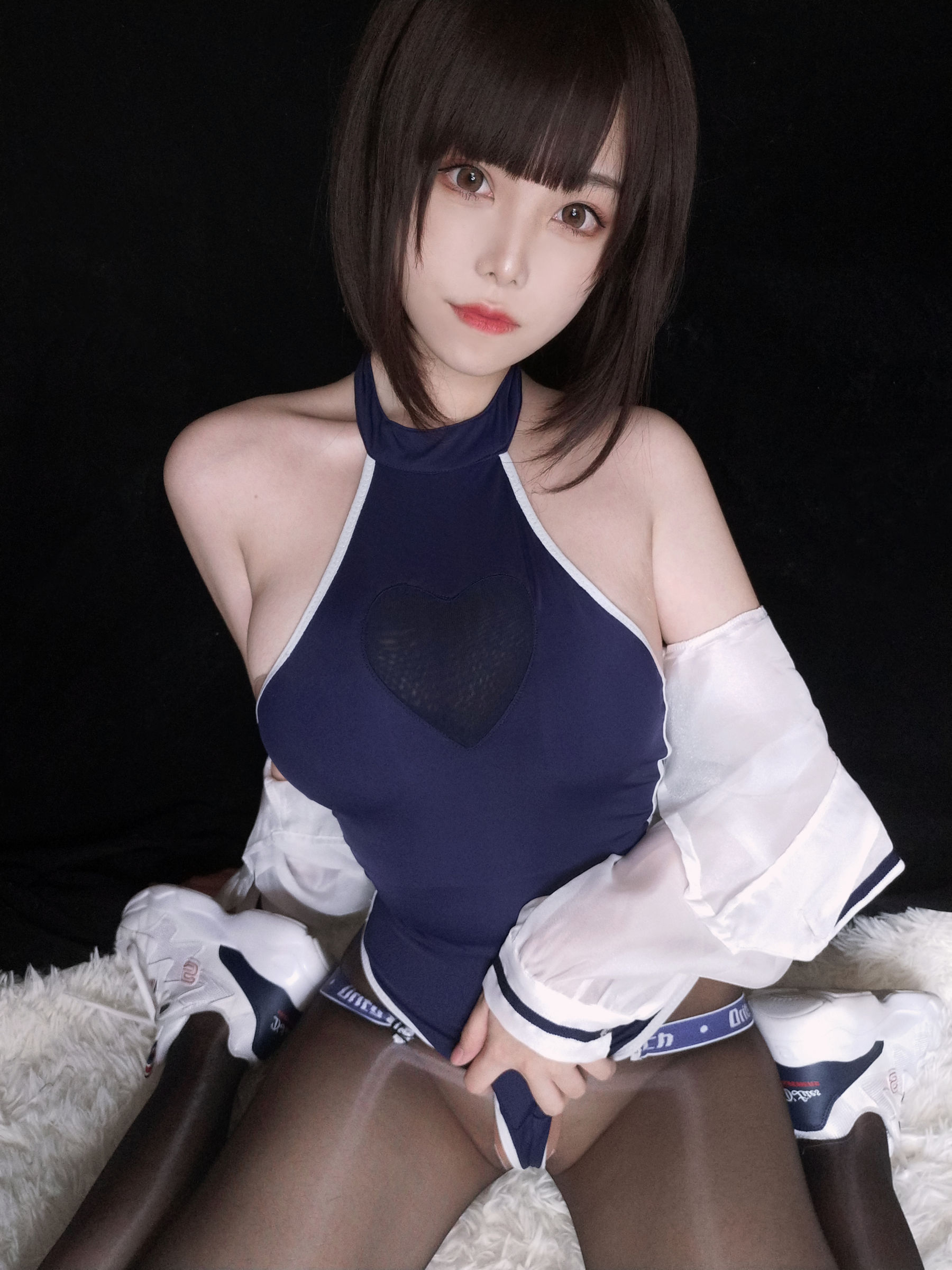 [网红COSER写真] 萌系小姐姐蜜汁猫裘 - 水着