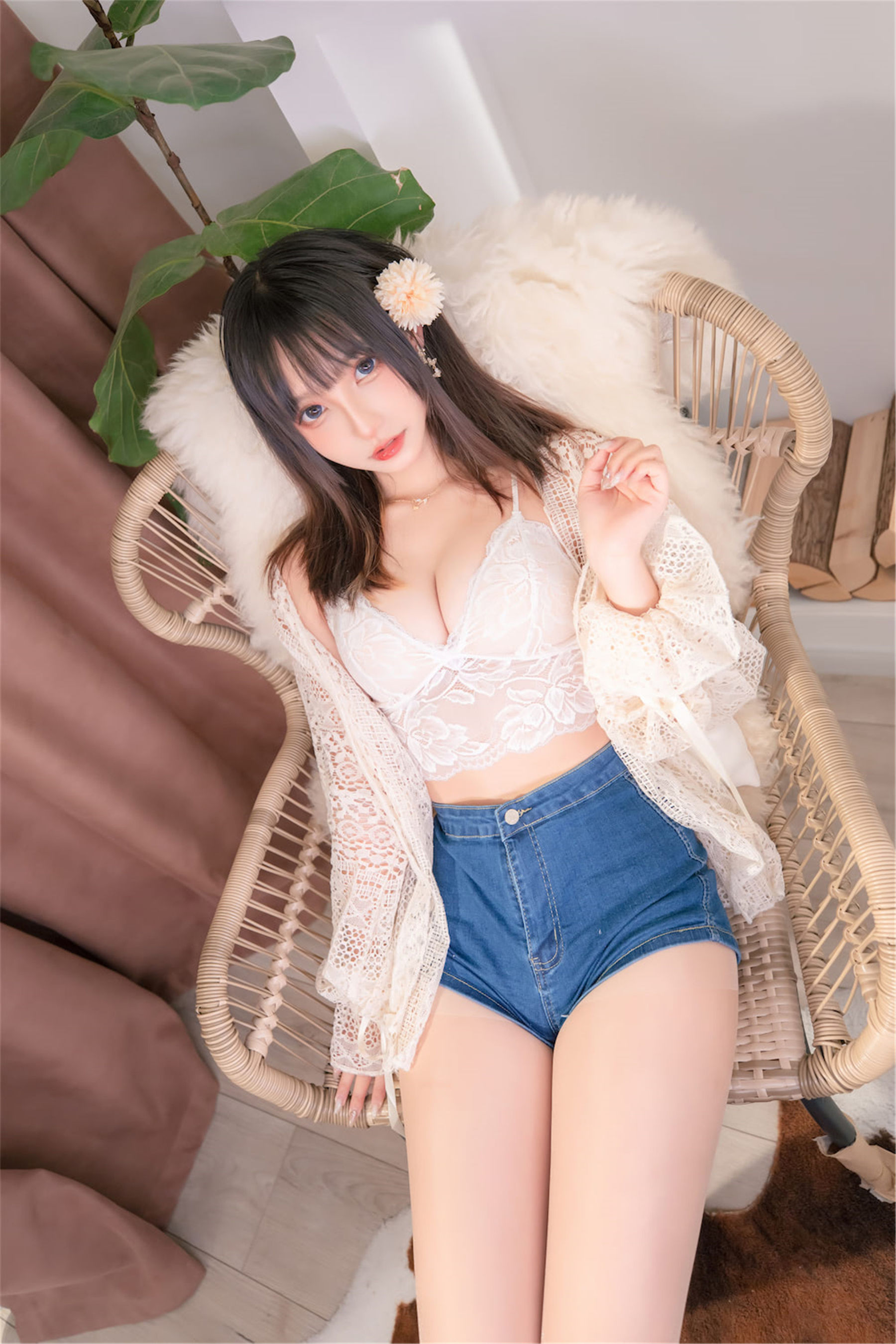 [网红COSER写真] 萝莉神楽板真冬之牛仔狂热