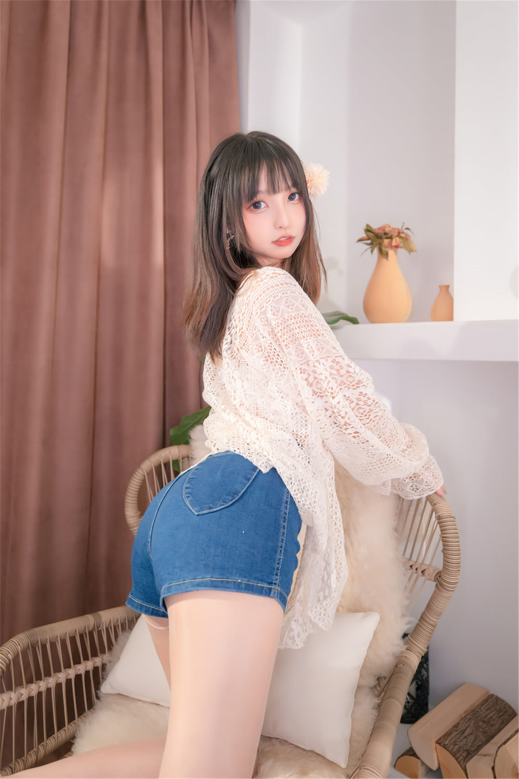 [网红COSER写真] 萝莉神楽板真冬之牛仔狂热