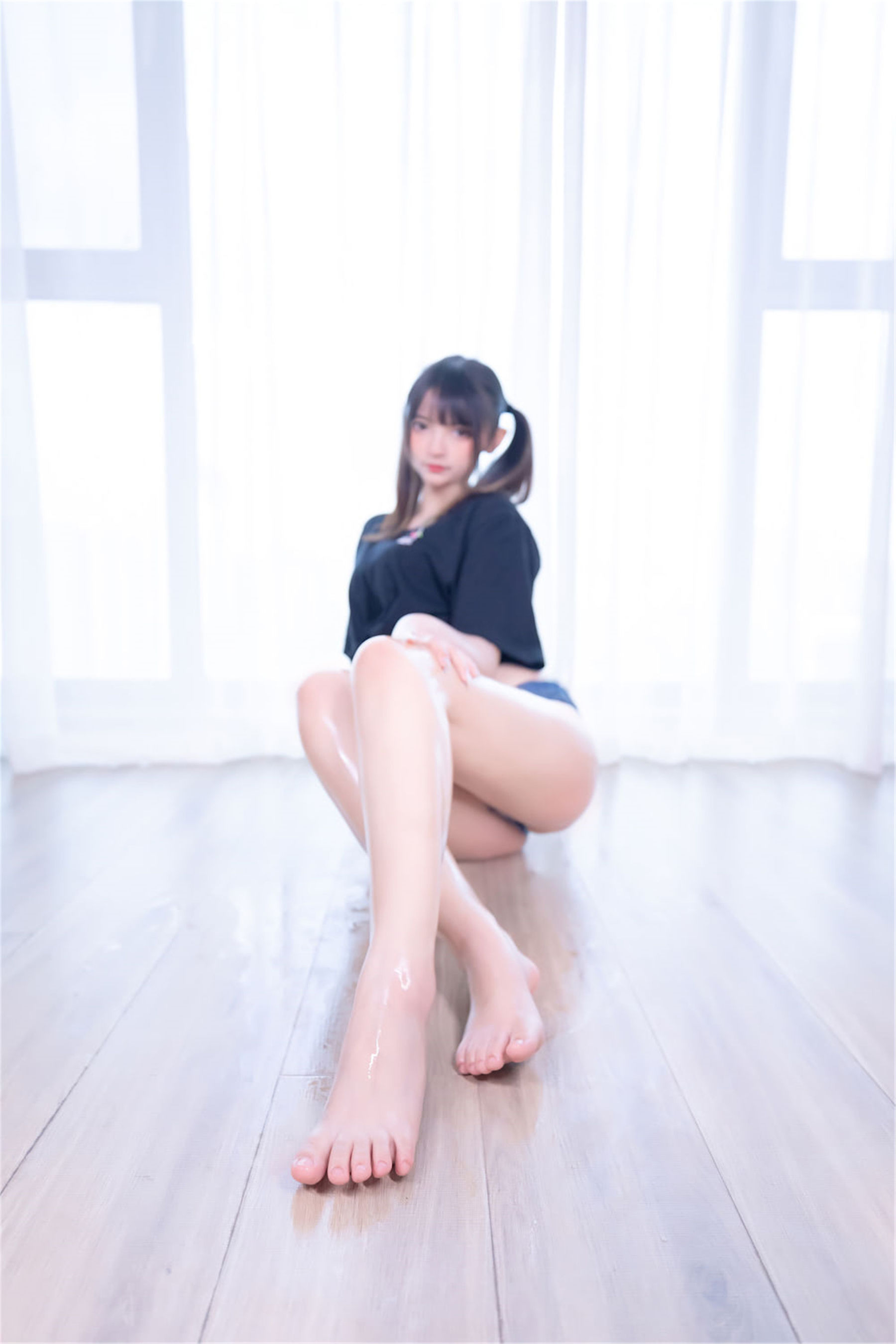 [网红COSER写真] 萝莉神楽板真冬之牛仔狂热