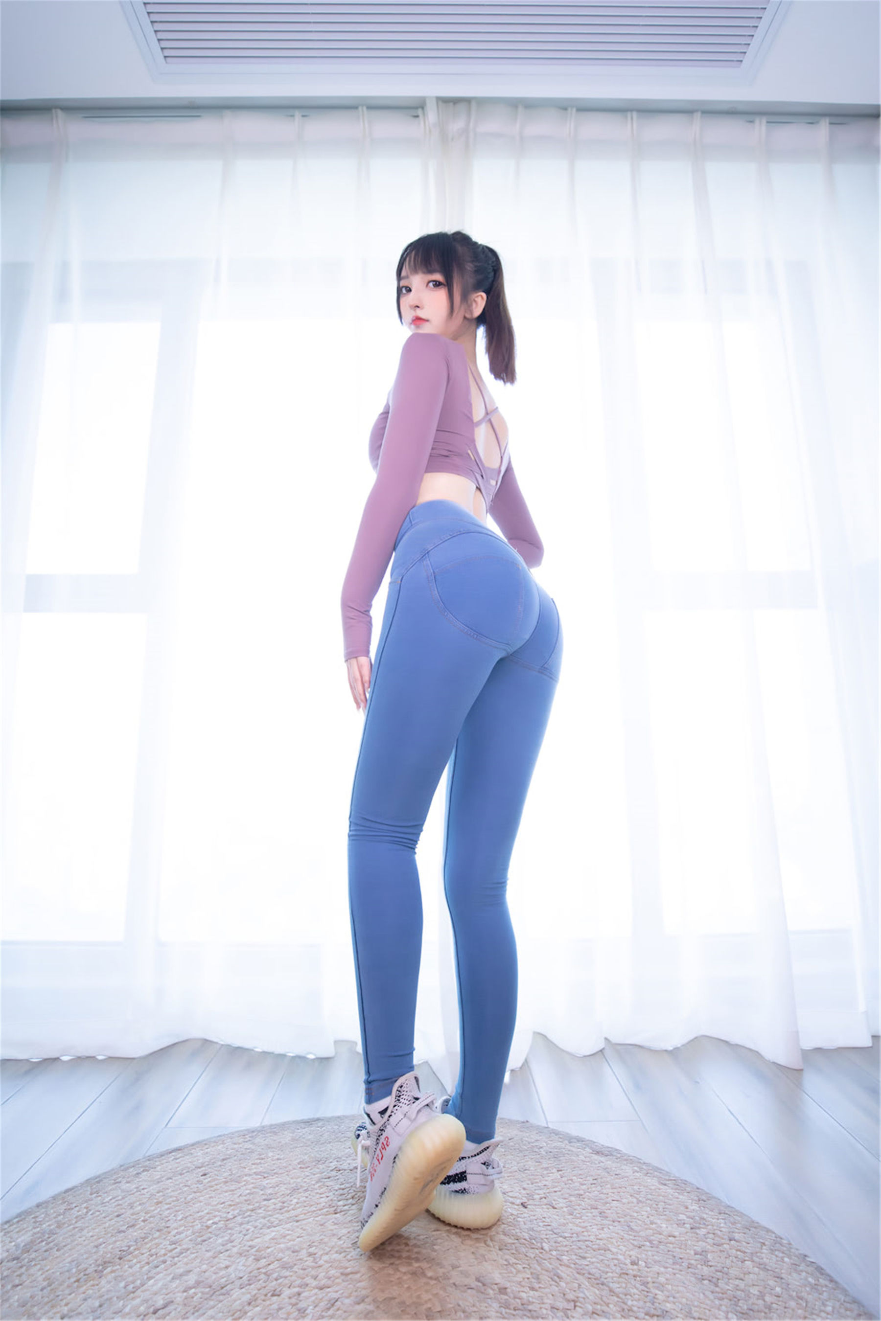 [网红COSER写真] 萝莉神楽板真冬之牛仔狂热