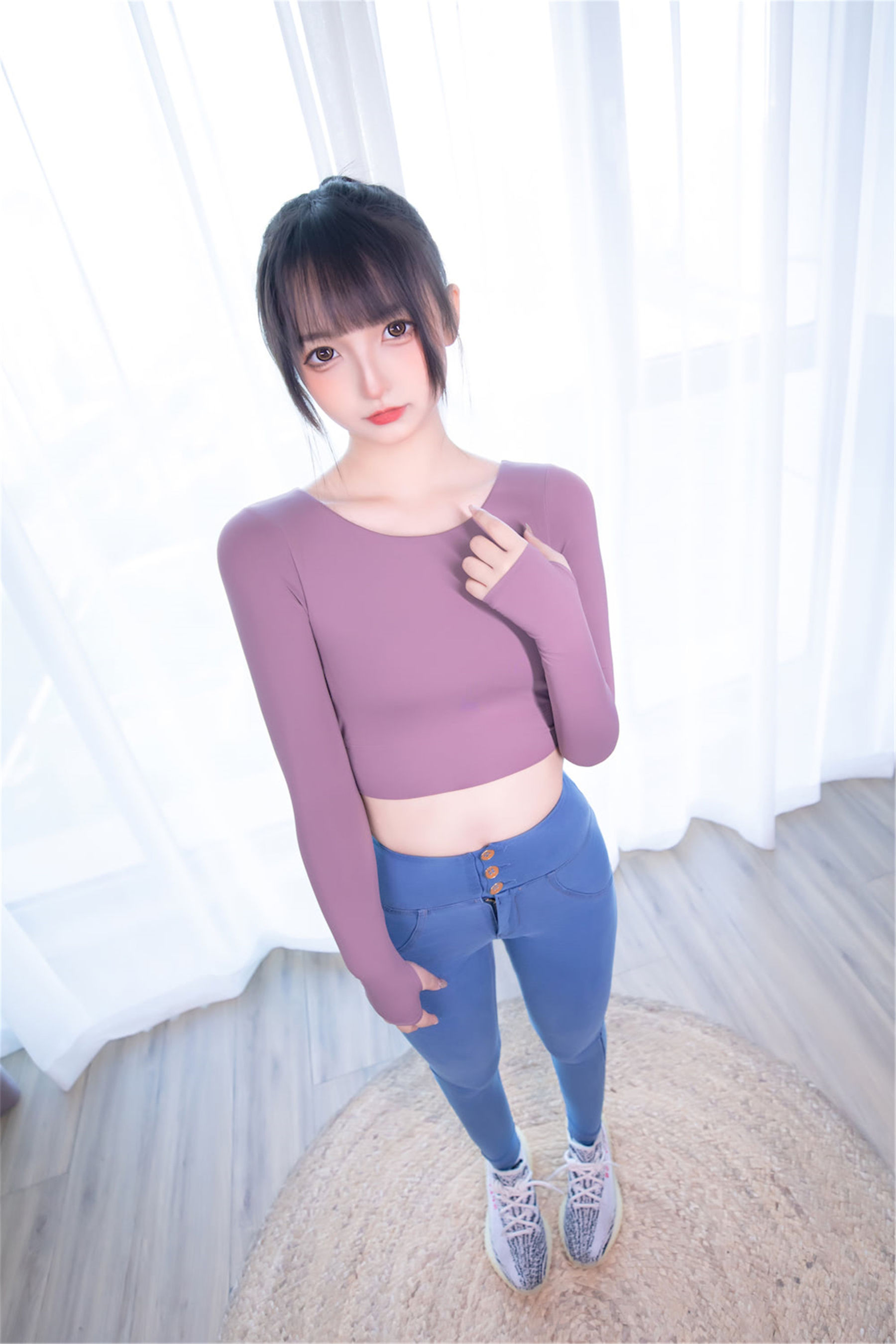 [网红COSER写真] 萝莉神楽板真冬之牛仔狂热