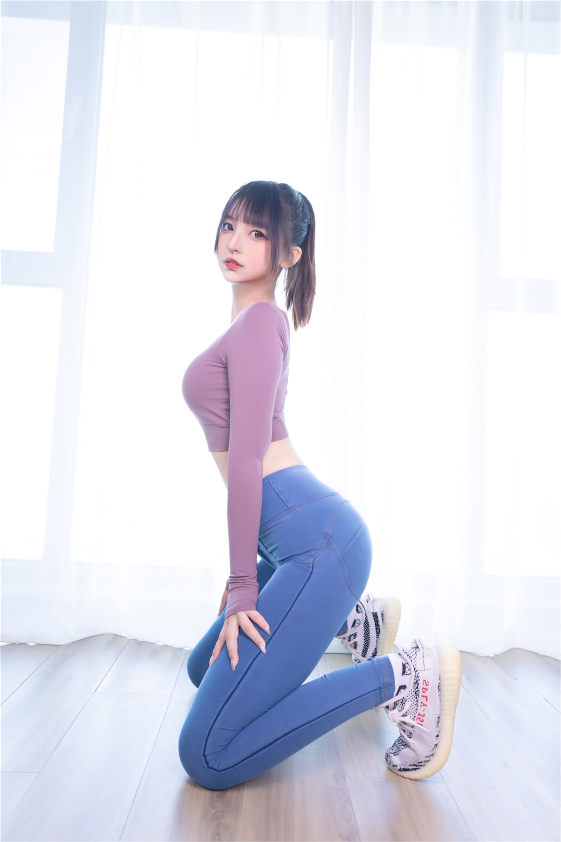 [网红COSER写真] 萝莉神楽板真冬之牛仔狂热