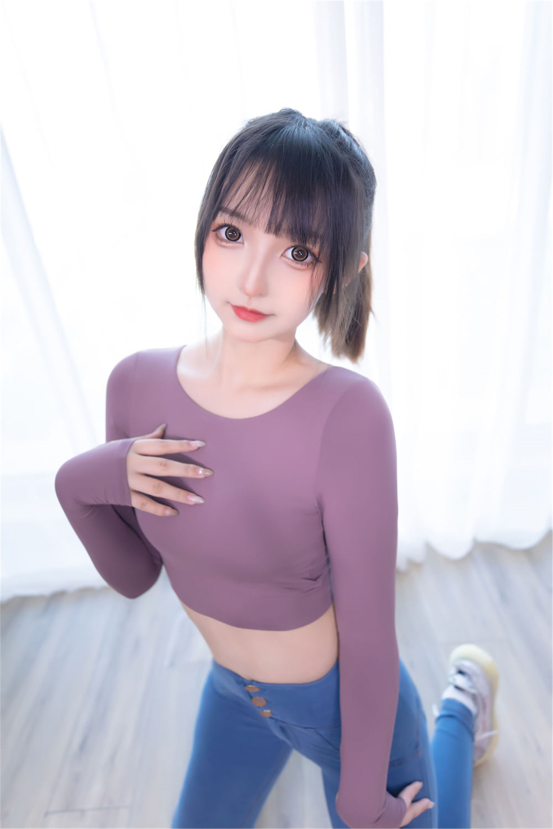 [网红COSER写真] 萝莉神楽板真冬之牛仔狂热