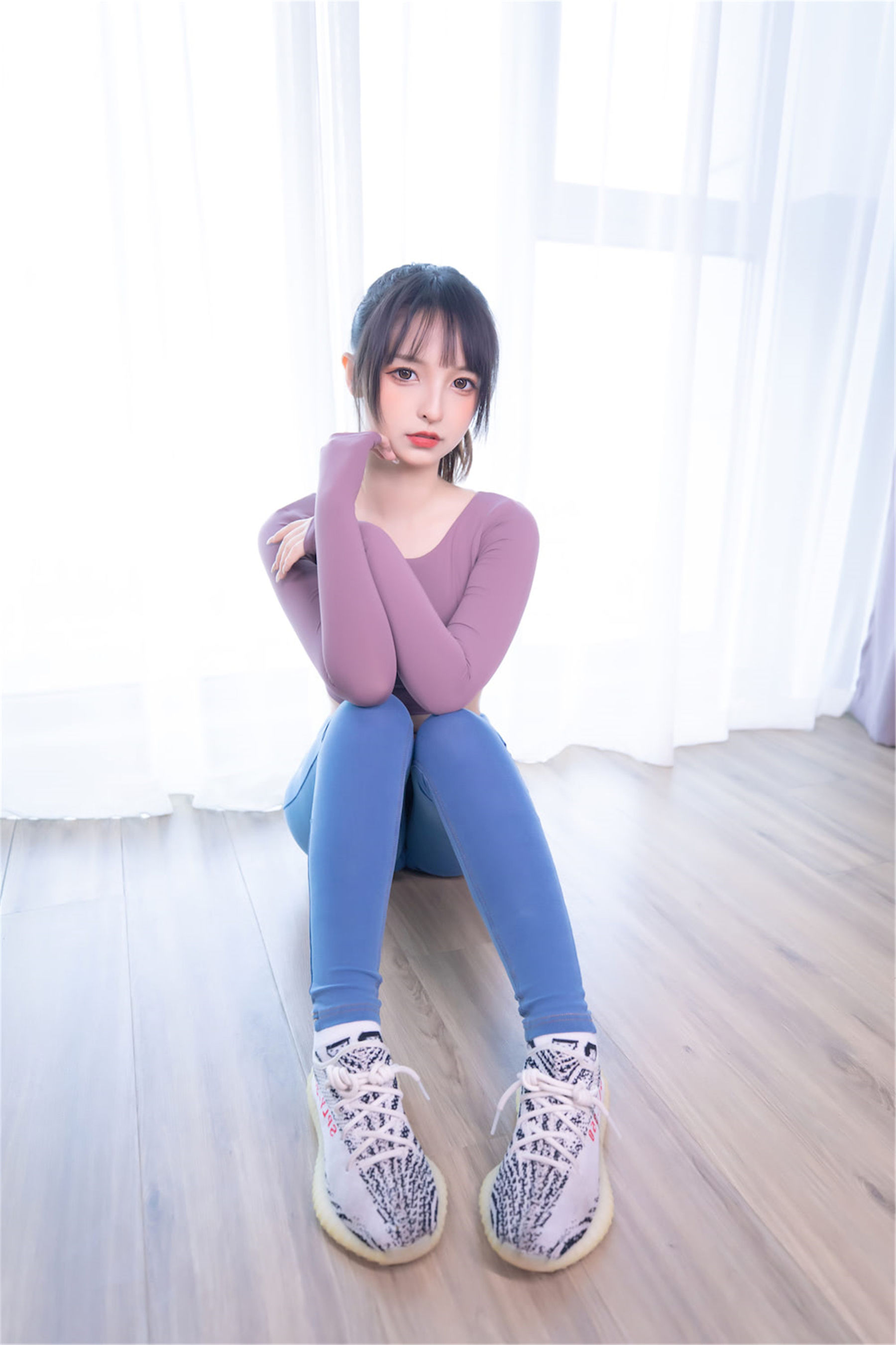 [网红COSER写真] 萝莉神楽板真冬之牛仔狂热