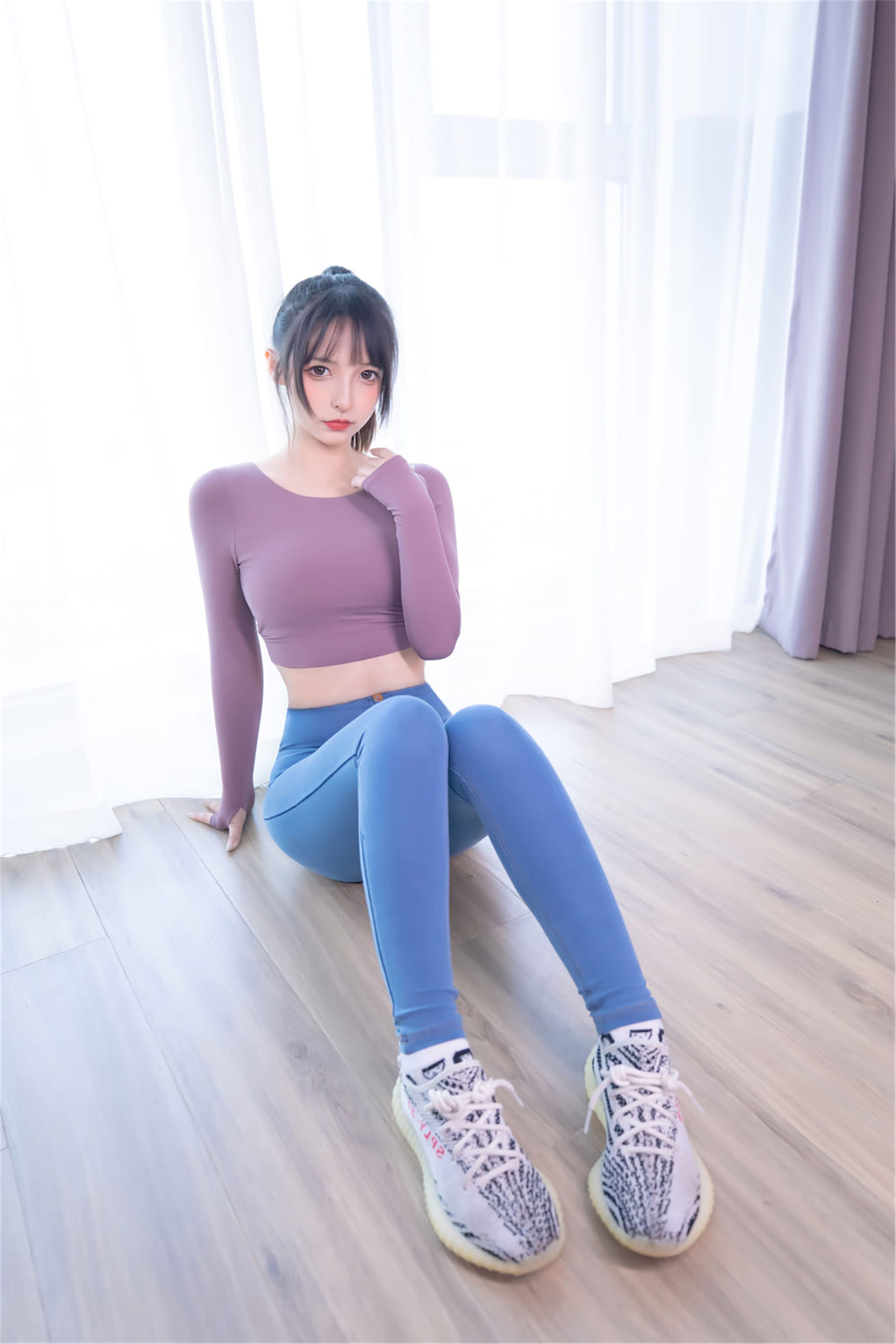 [网红COSER写真] 萝莉神楽板真冬之牛仔狂热