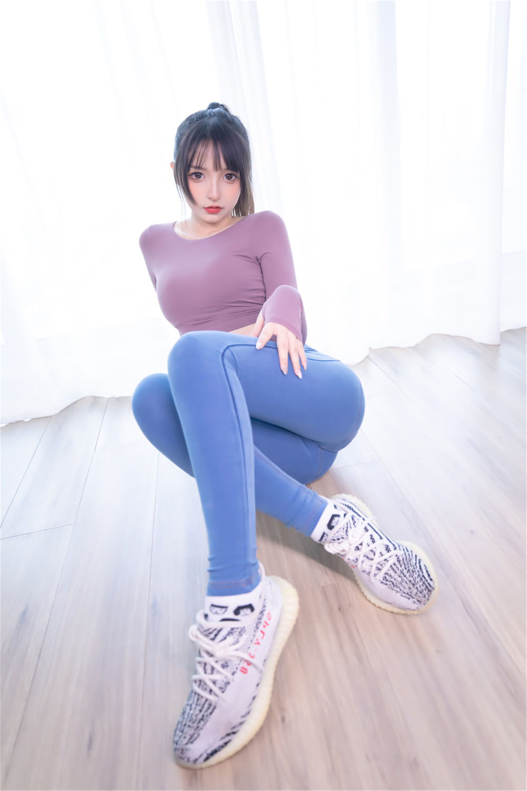 [网红COSER写真] 萝莉神楽板真冬之牛仔狂热