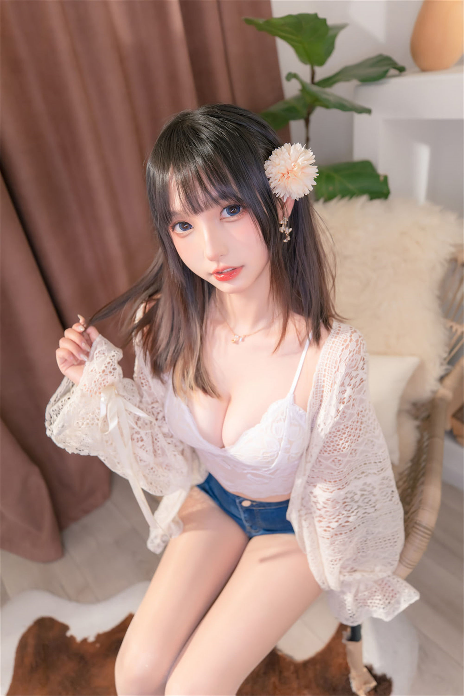 [网红COSER写真] 萝莉神楽板真冬之牛仔狂热