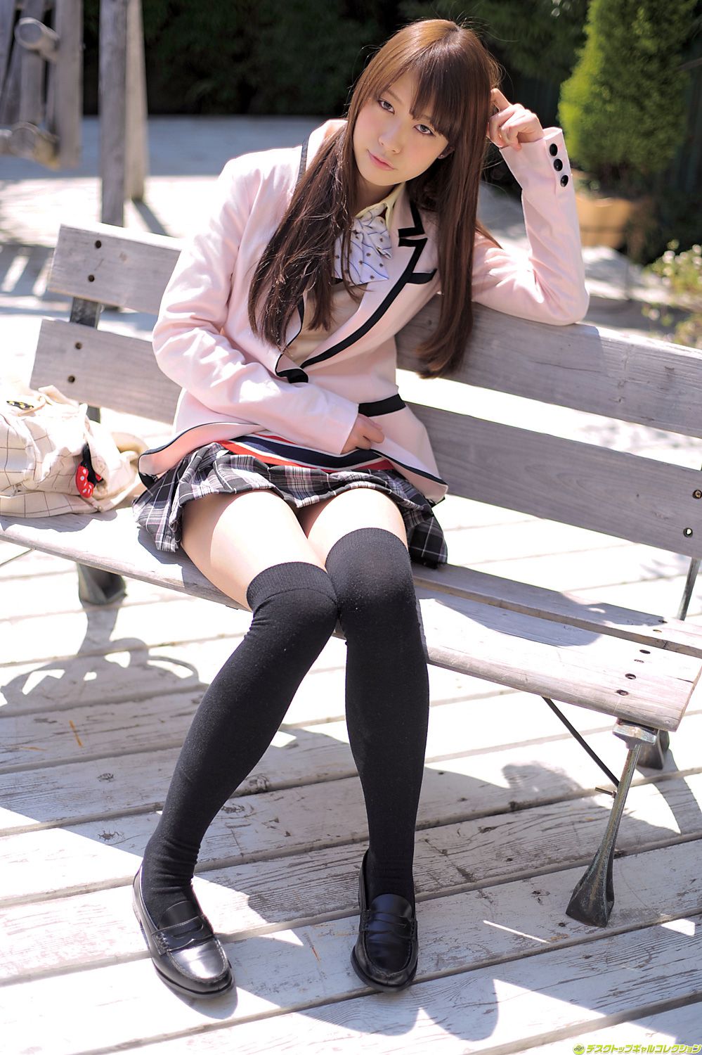 [DGC] NO.976 Natsuko Tanaka 田中奈津子 制服美少女天国