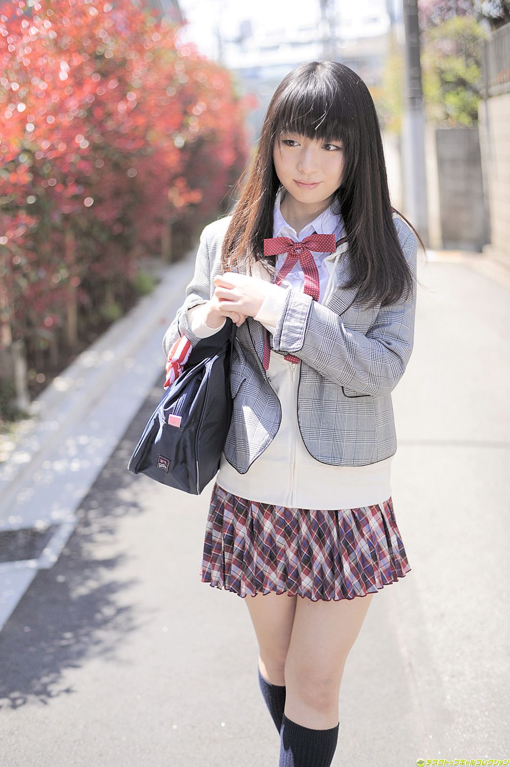 [DGC] NO.981 Megumi Suzumoto 涼本めぐみ/凉本惠 制服美少女天国