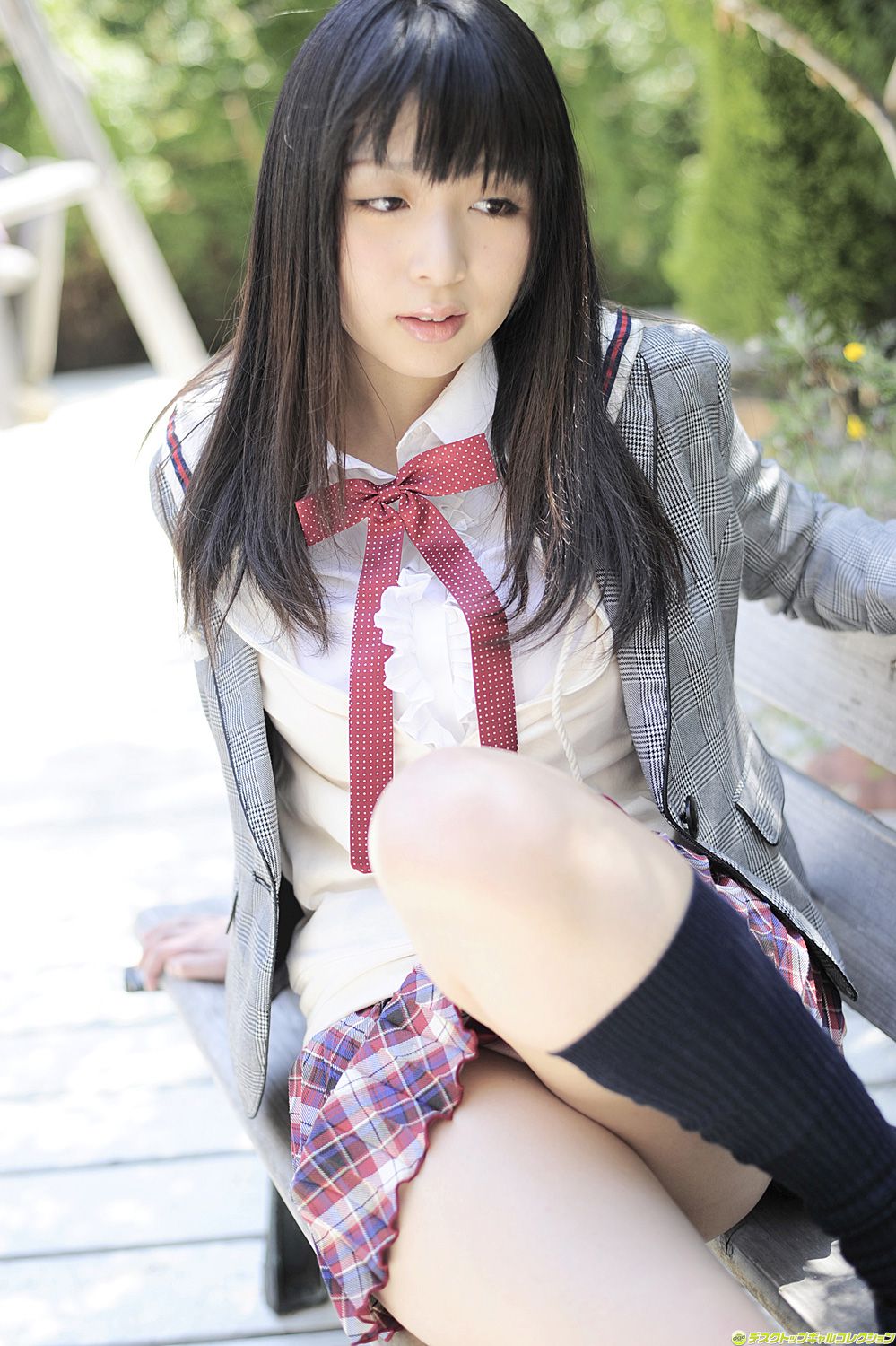 [DGC] NO.981 Megumi Suzumoto 涼本めぐみ/凉本惠 制服美少女天国