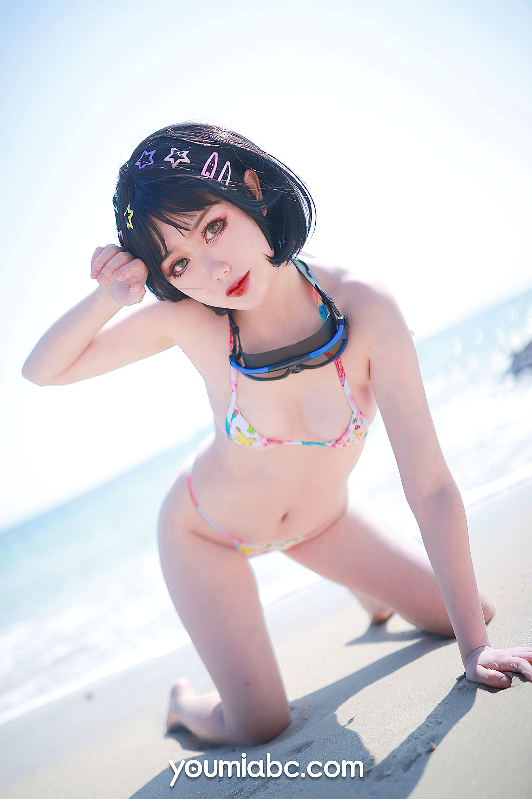 [尤蜜YouMiabc]  您的蛋蛋 欲望沙滩